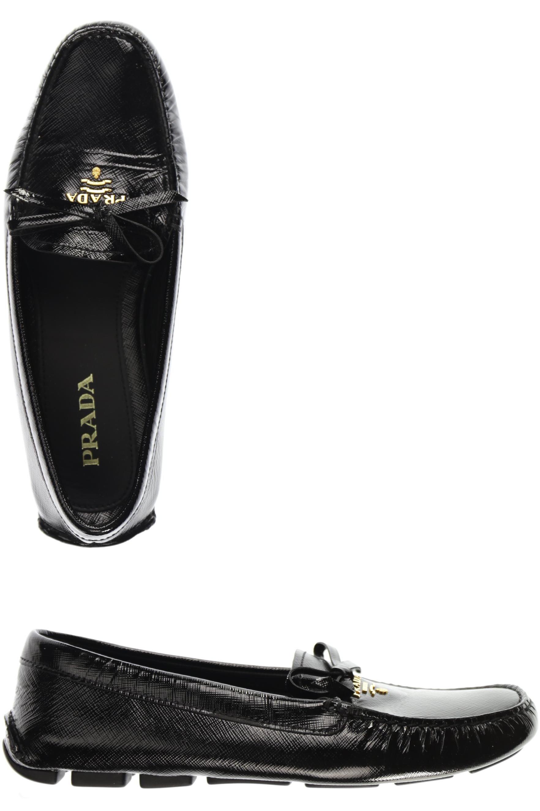 

Prada Damen Halbschuh, schwarz, Gr. 38