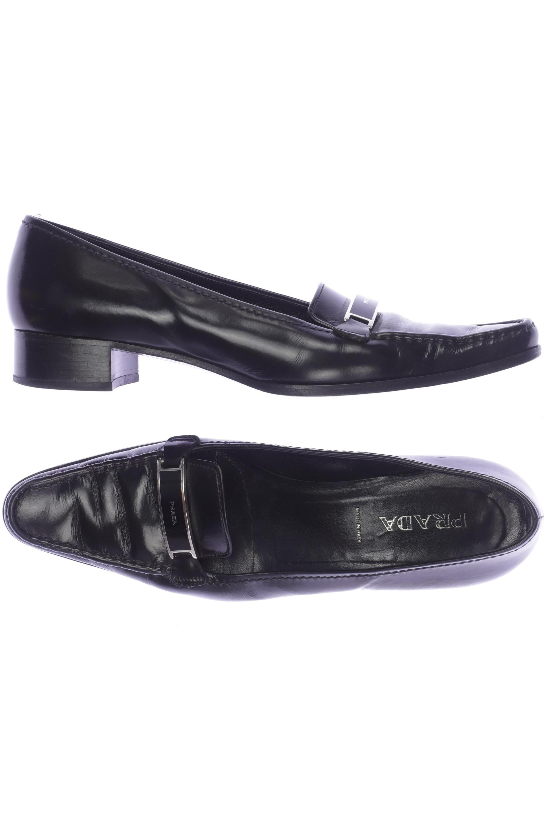 

Prada Damen Halbschuh, schwarz, Gr. 38