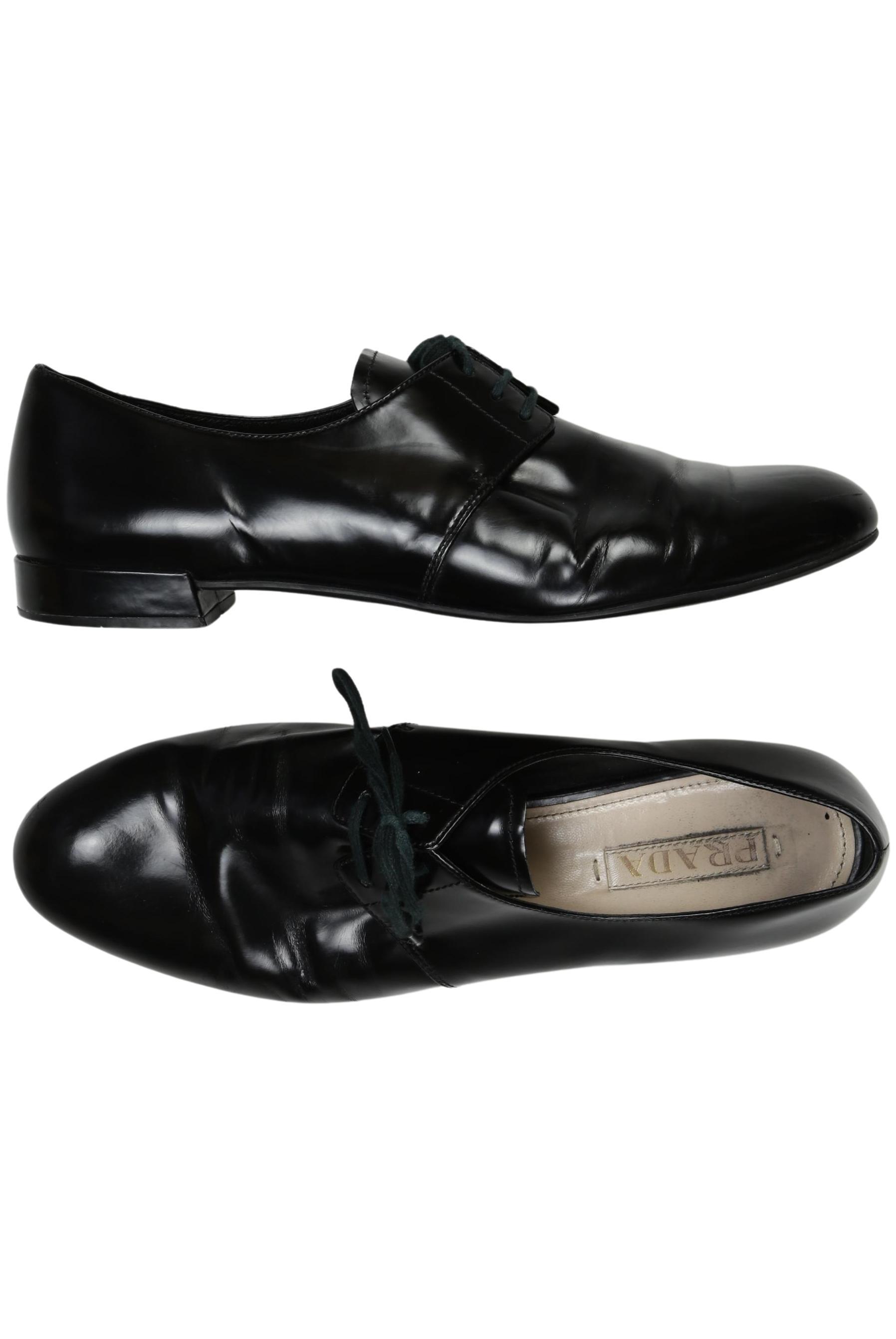 

Prada Damen Halbschuh, schwarz, Gr. 40.5