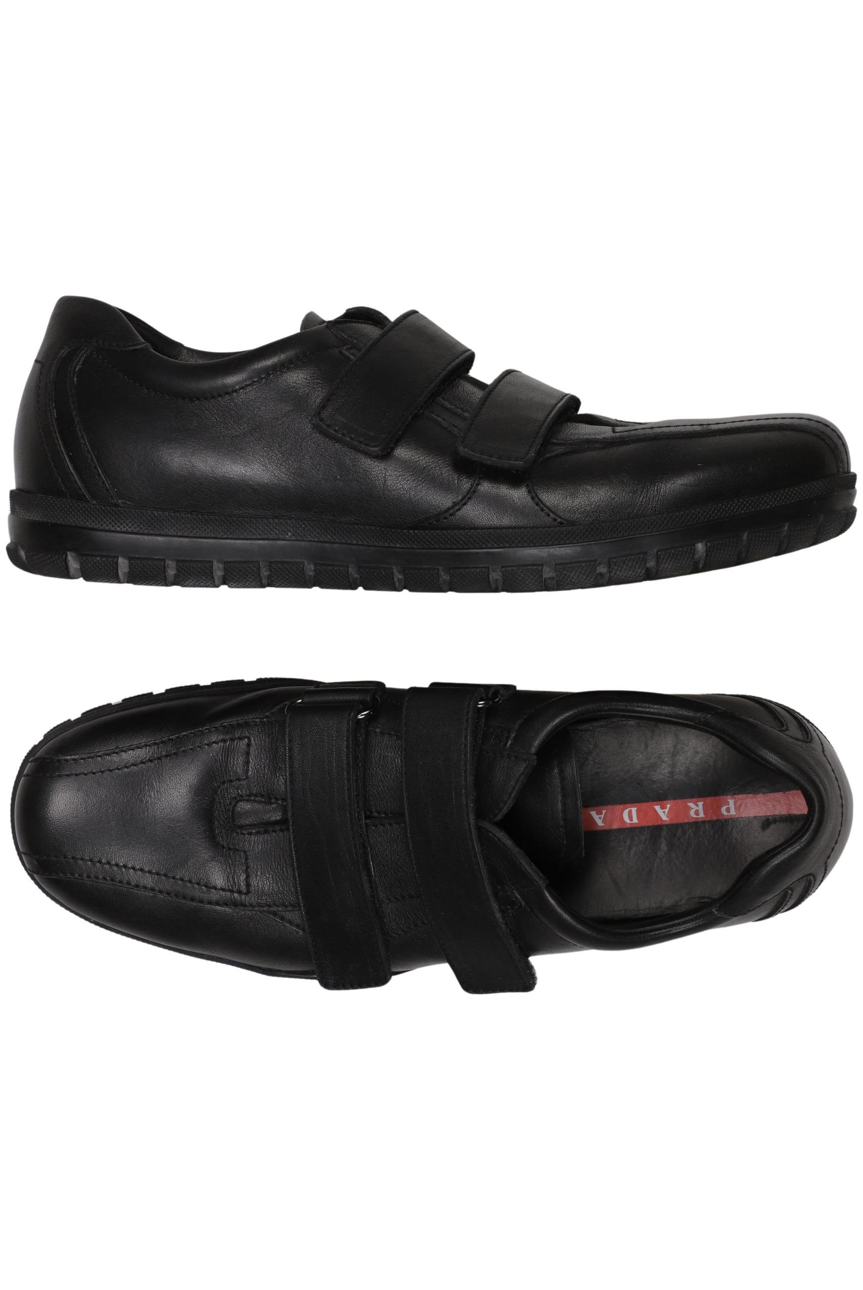 

Prada Damen Halbschuh, schwarz, Gr. 5.5