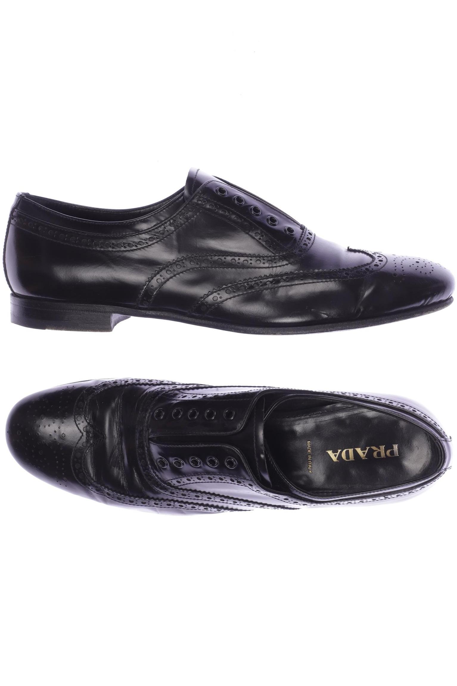 

Prada Damen Halbschuh, schwarz, Gr. 39.5
