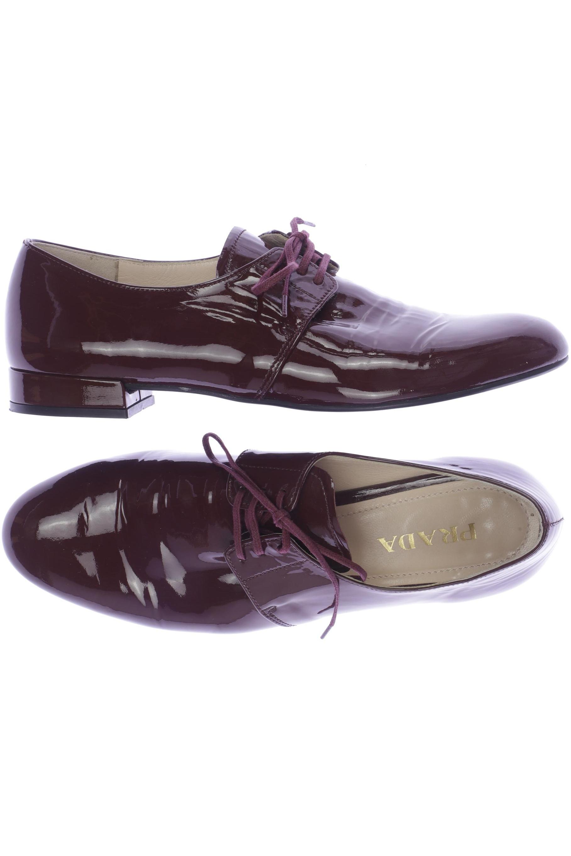 

Prada Damen Halbschuh, bordeaux
