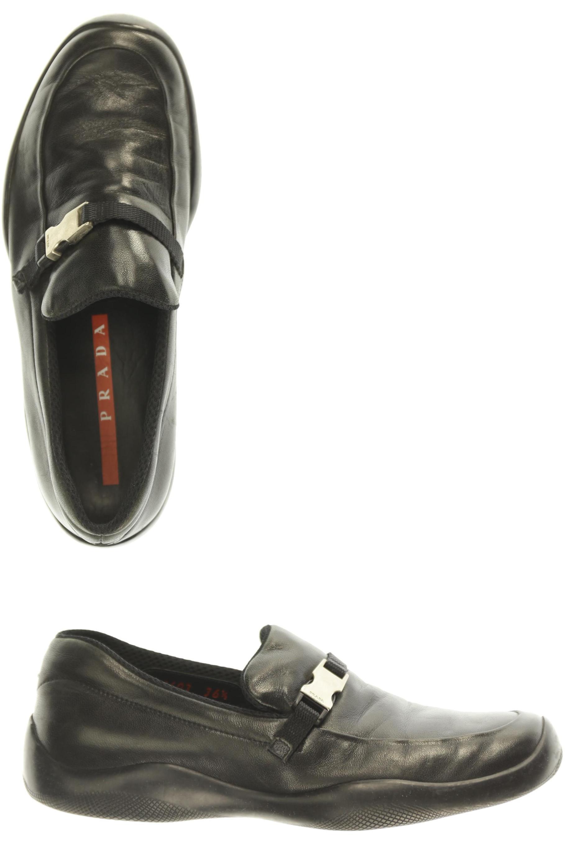 

Prada Damen Halbschuh, schwarz, Gr. 36.5