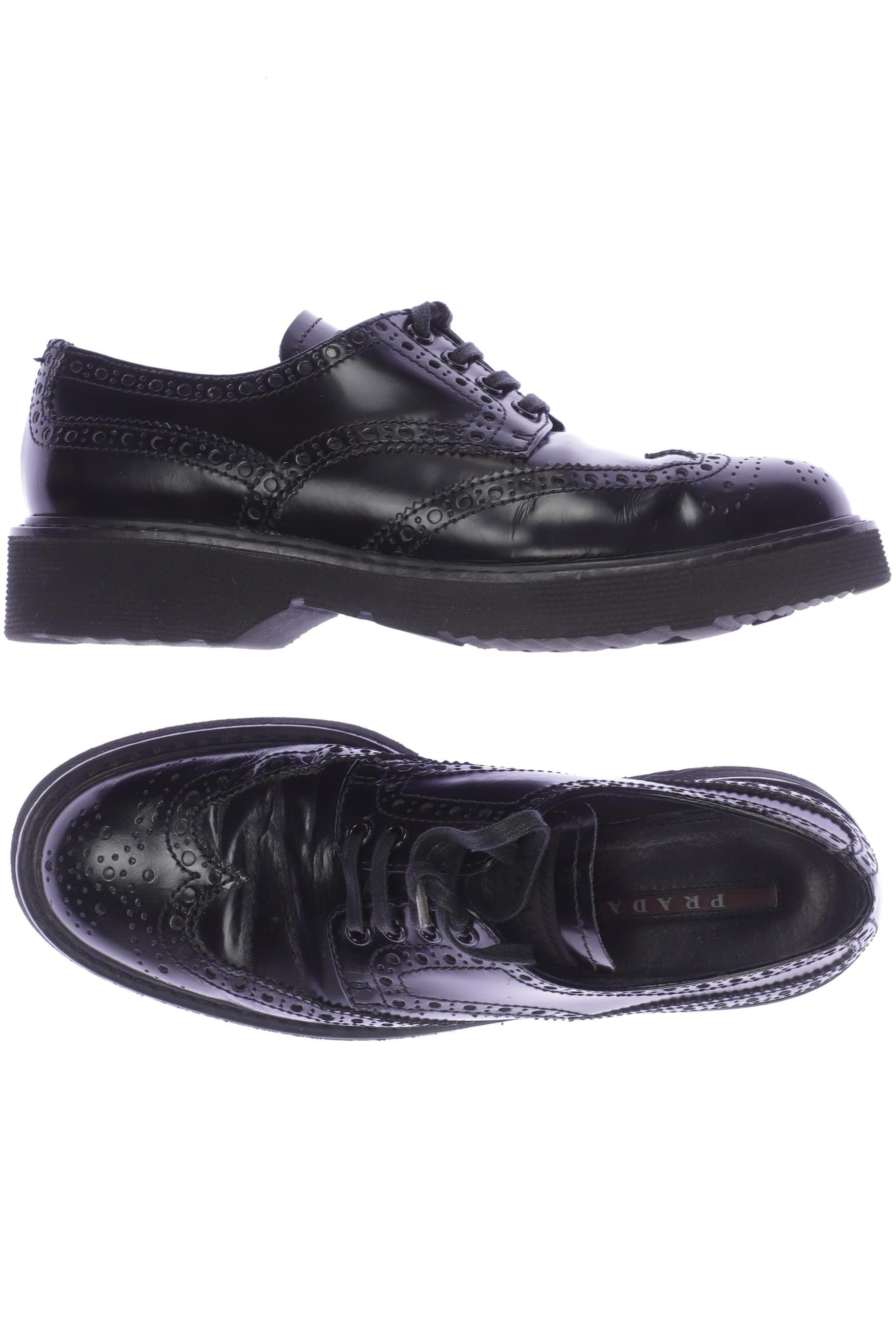 

Prada Damen Halbschuh, schwarz, Gr. 36