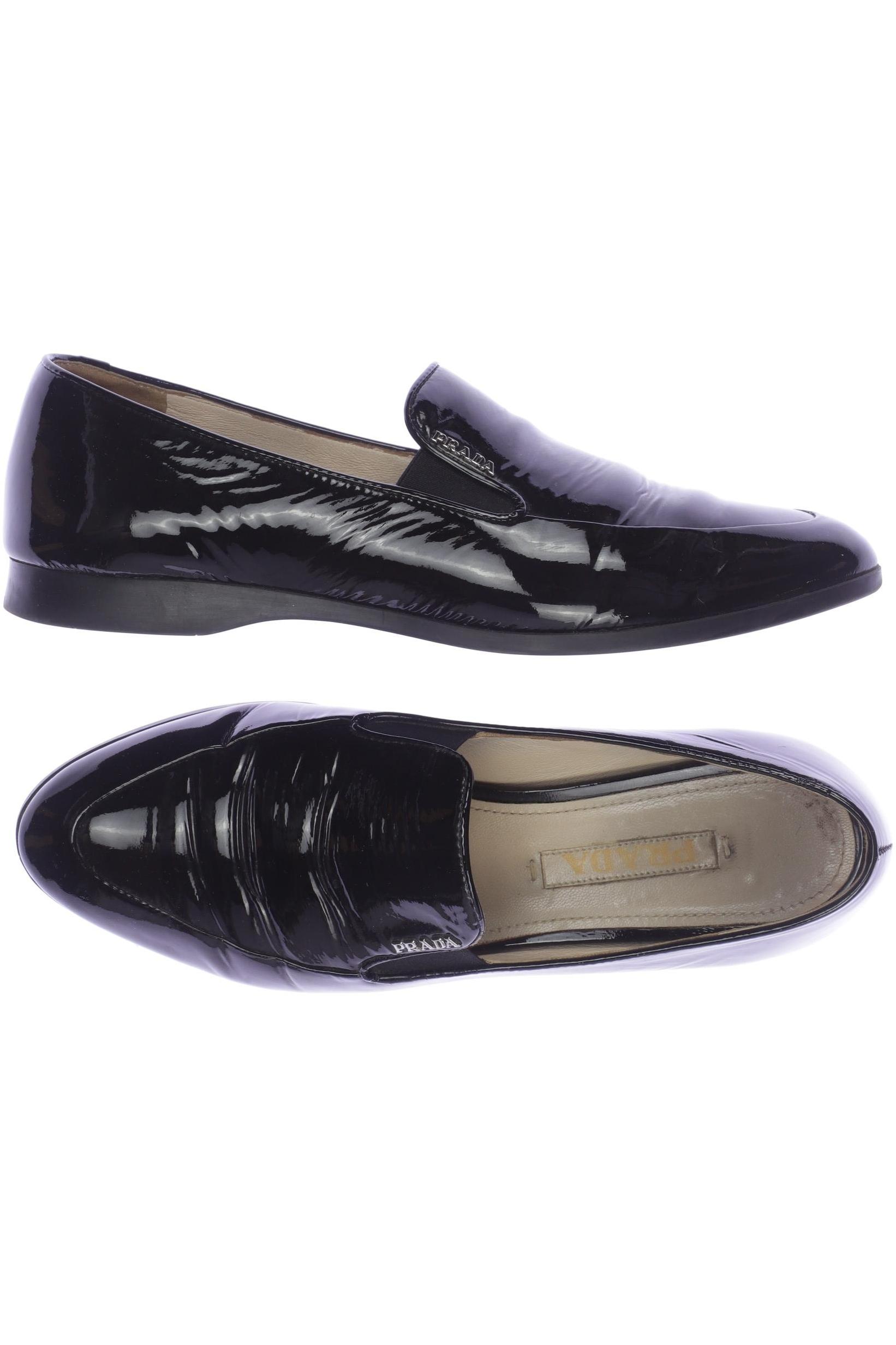 

Prada Damen Halbschuh, schwarz, Gr. 38.5