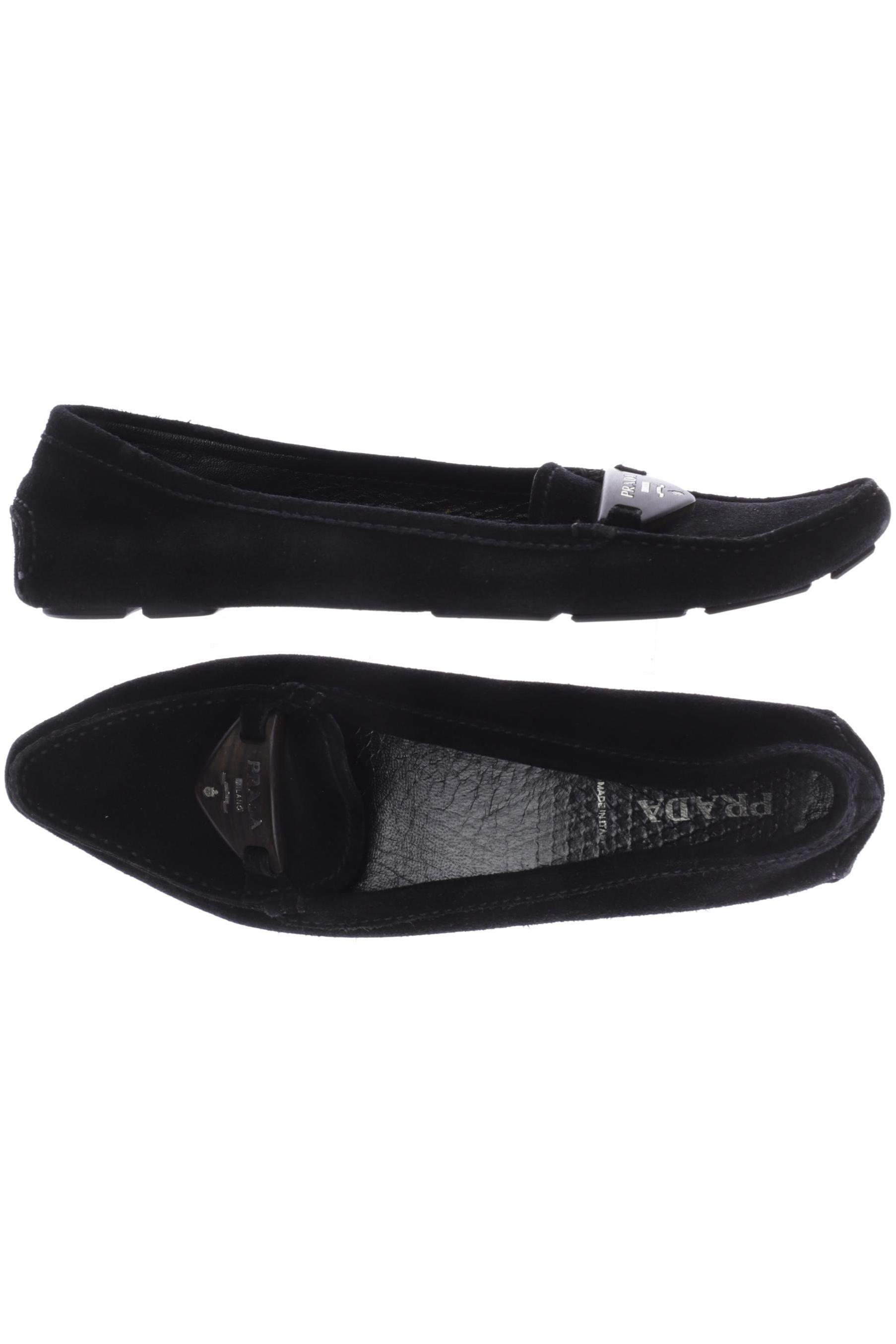 

Prada Damen Halbschuh, schwarz, Gr. 40
