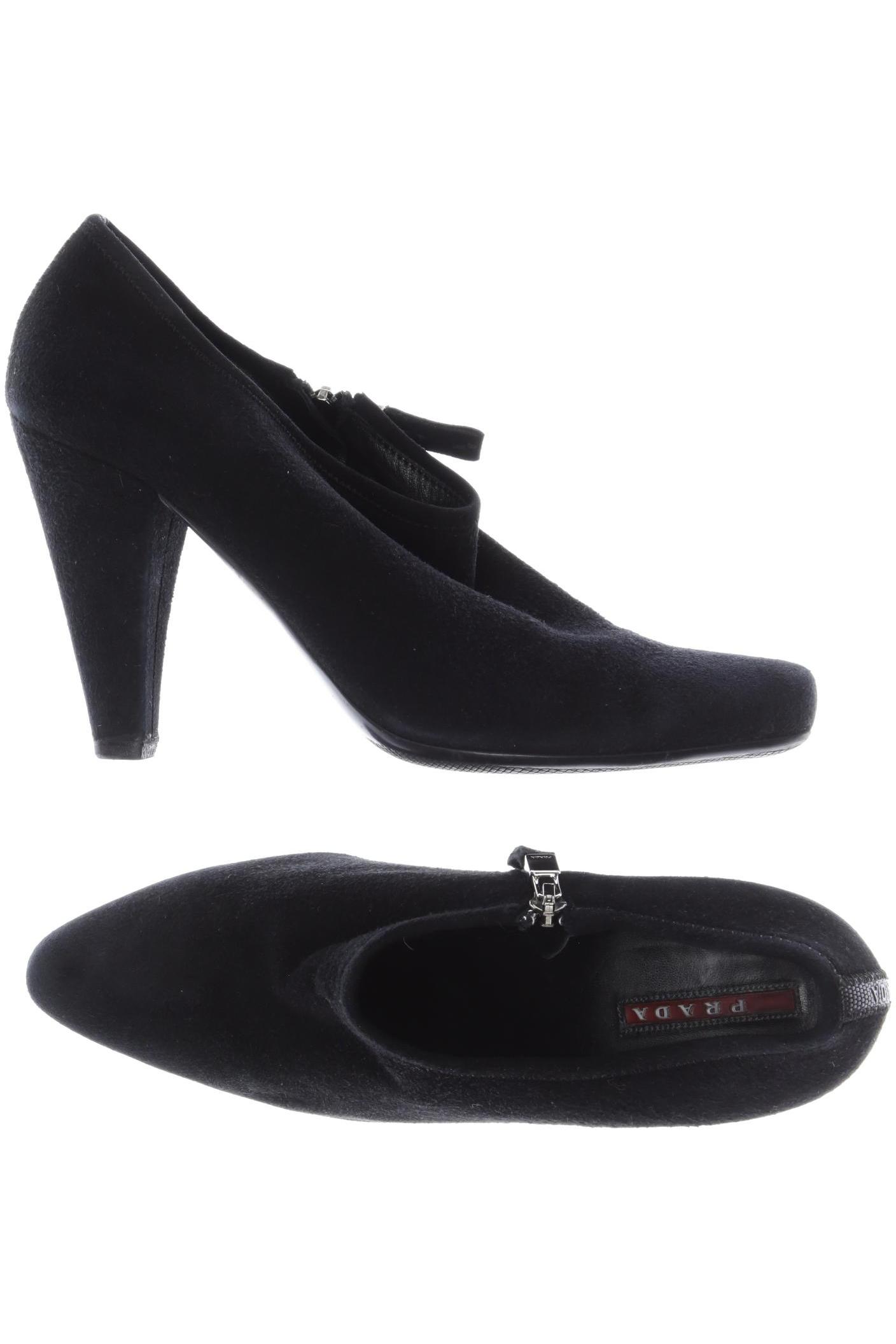 

Prada Damen Halbschuh, schwarz, Gr. 39