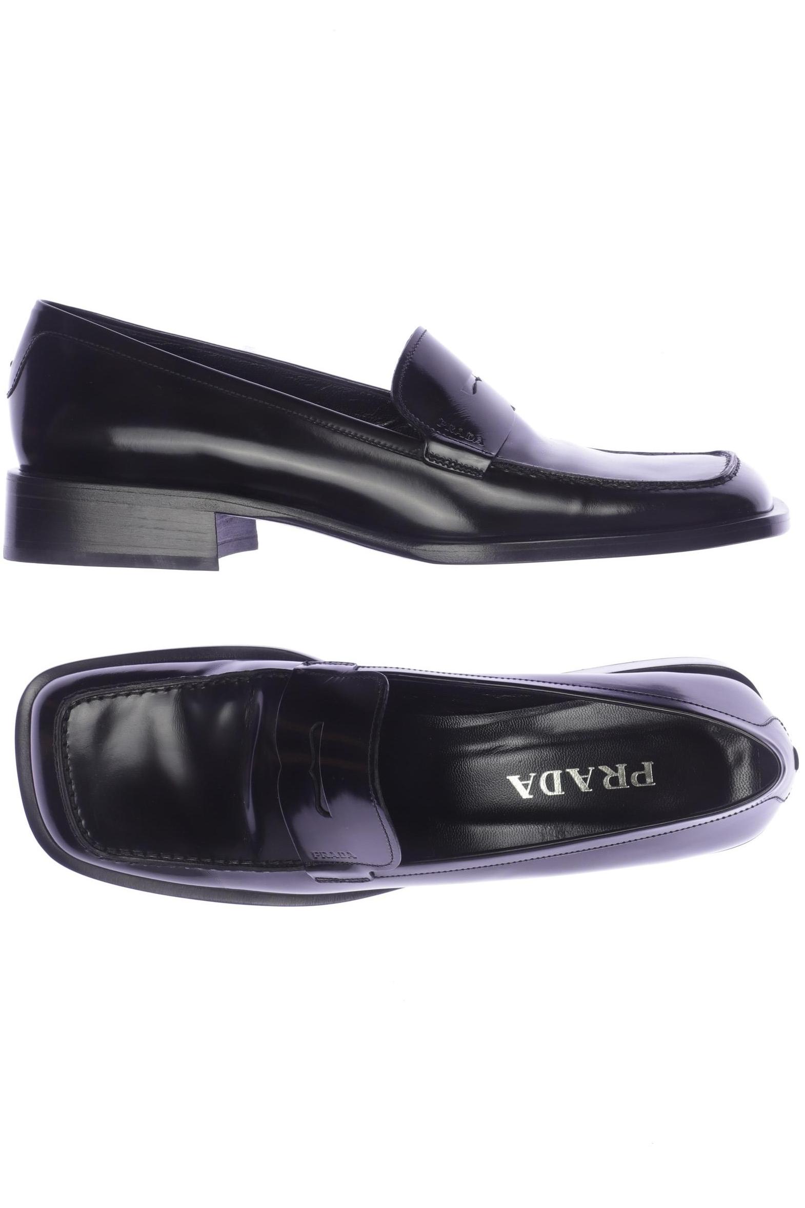 

Prada Damen Halbschuh, schwarz, Gr. 41.5