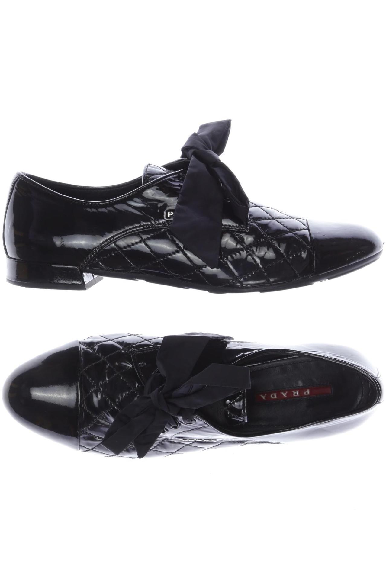 

Prada Damen Halbschuh, schwarz, Gr. 37