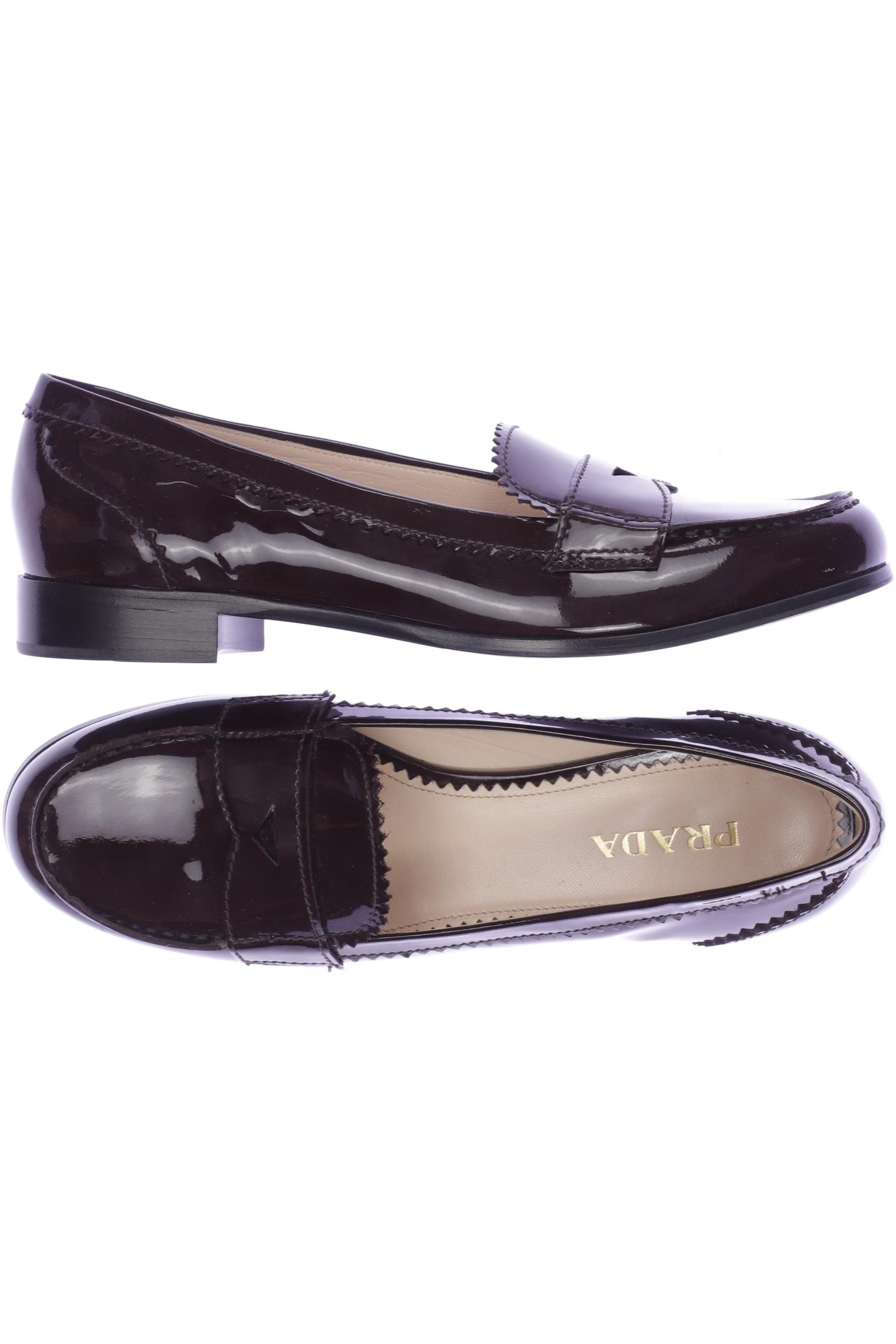 

Prada Damen Halbschuh, bordeaux, Gr. 39