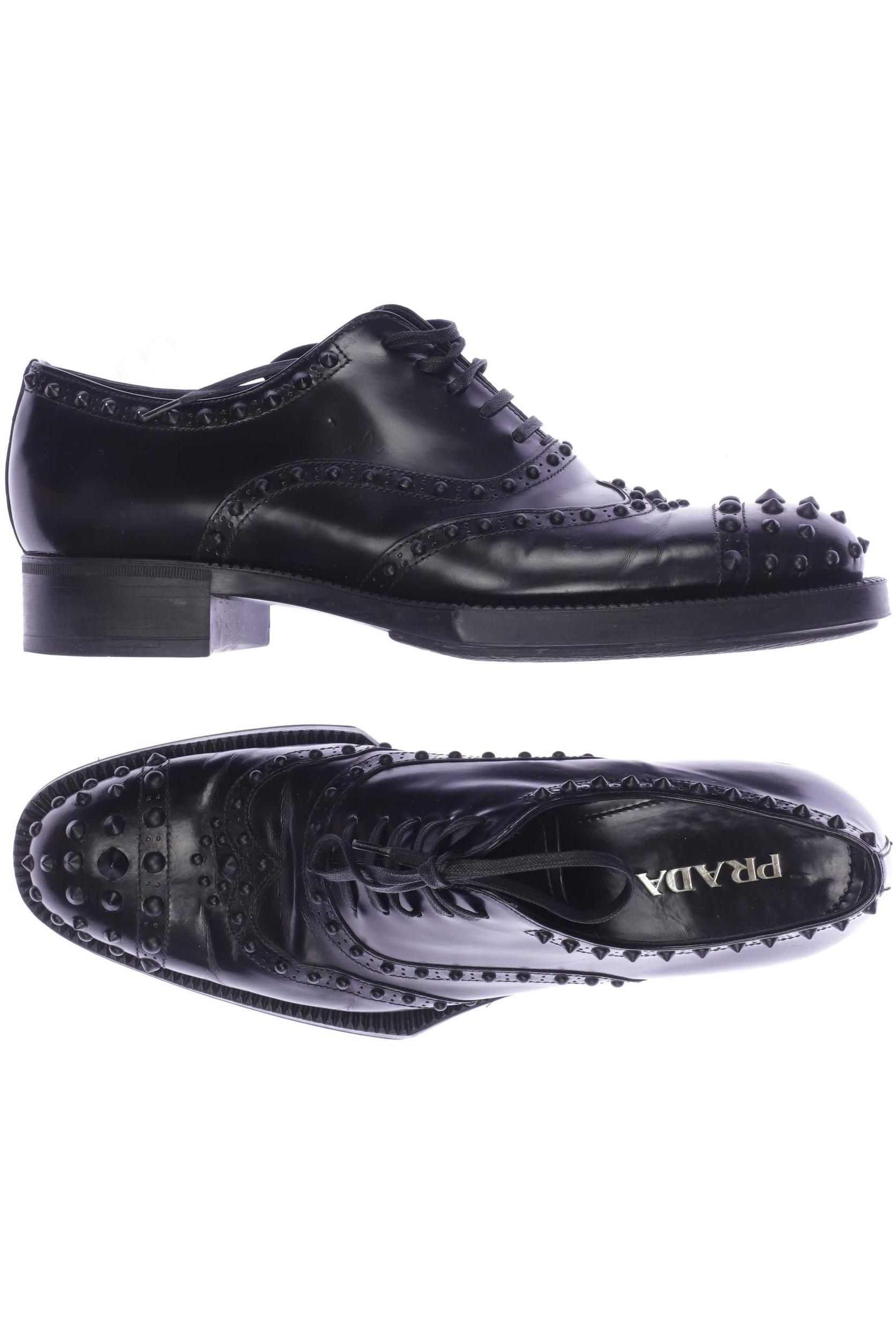 

Prada Damen Halbschuh, schwarz, Gr. 37