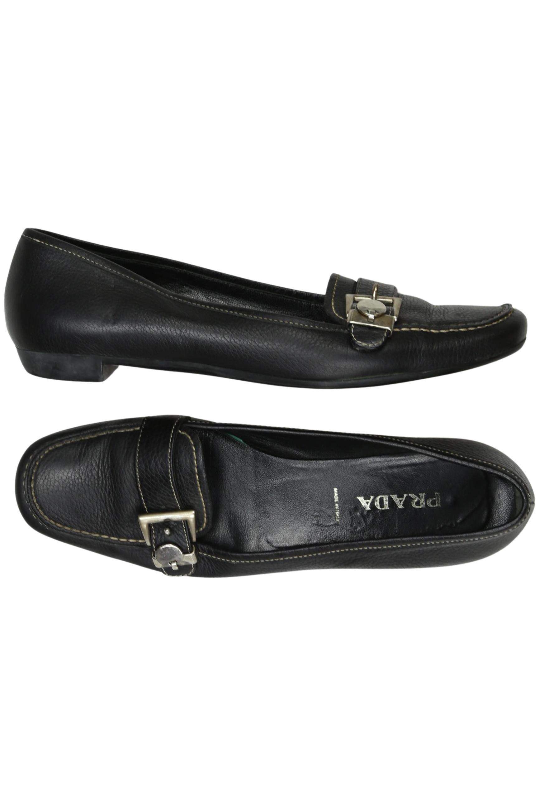 

Prada Damen Halbschuh, schwarz, Gr. 38