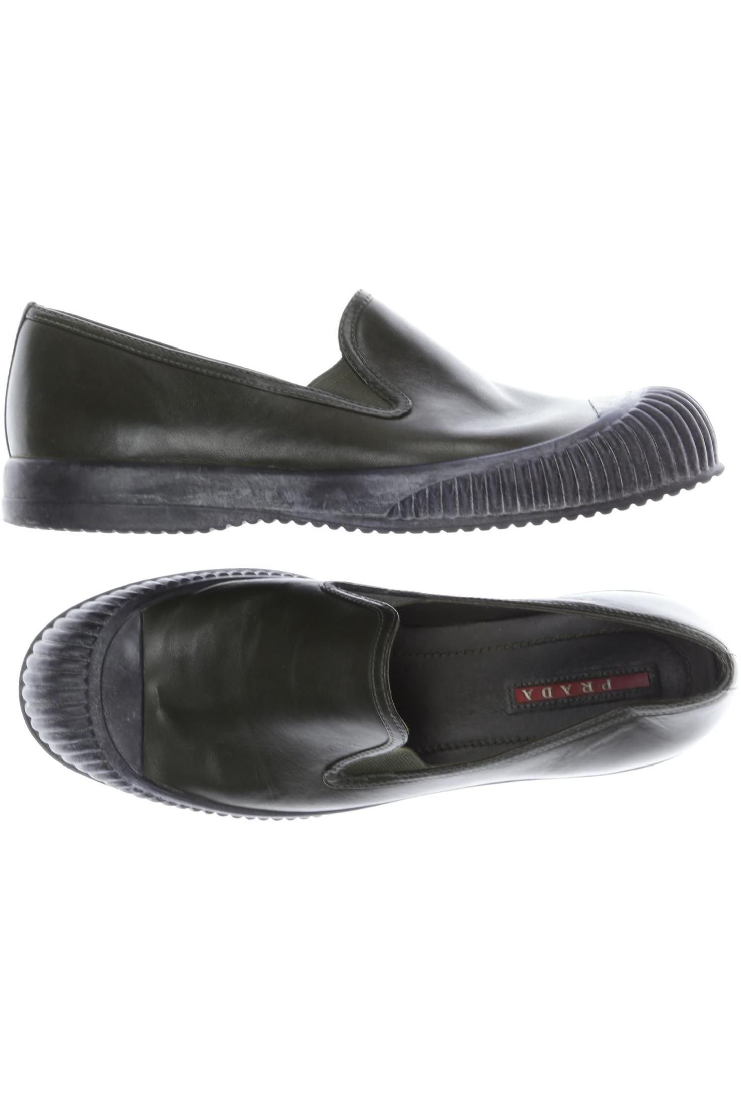 

Prada Damen Halbschuh, grün, Gr. 38