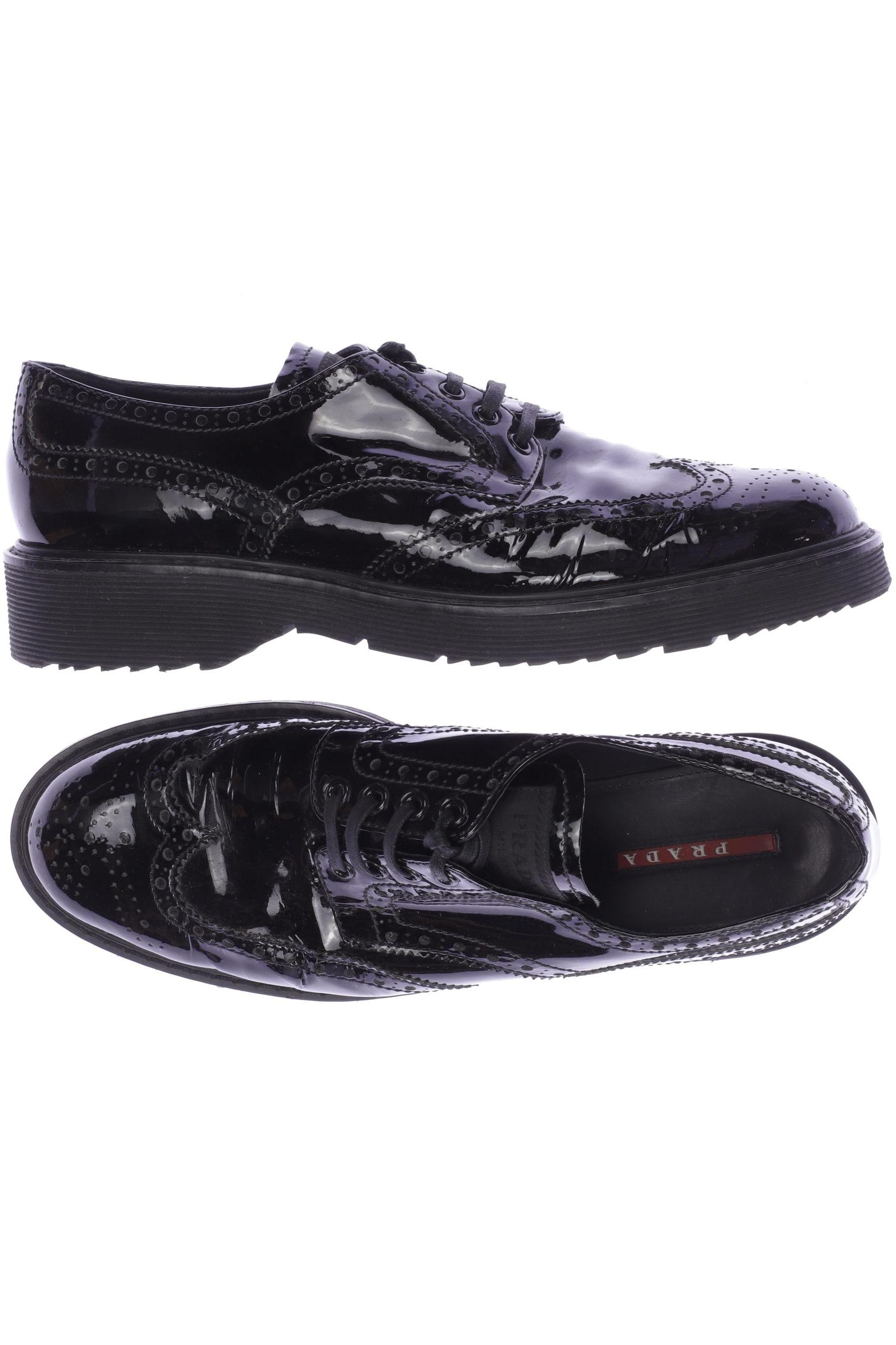

Prada Damen Halbschuh, schwarz, Gr. 41