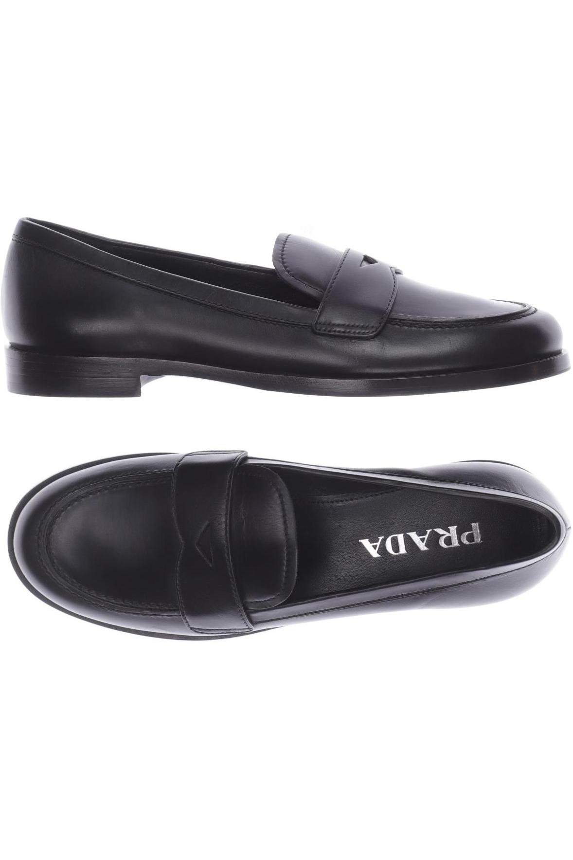 

Prada Damen Halbschuh, schwarz, Gr. 35