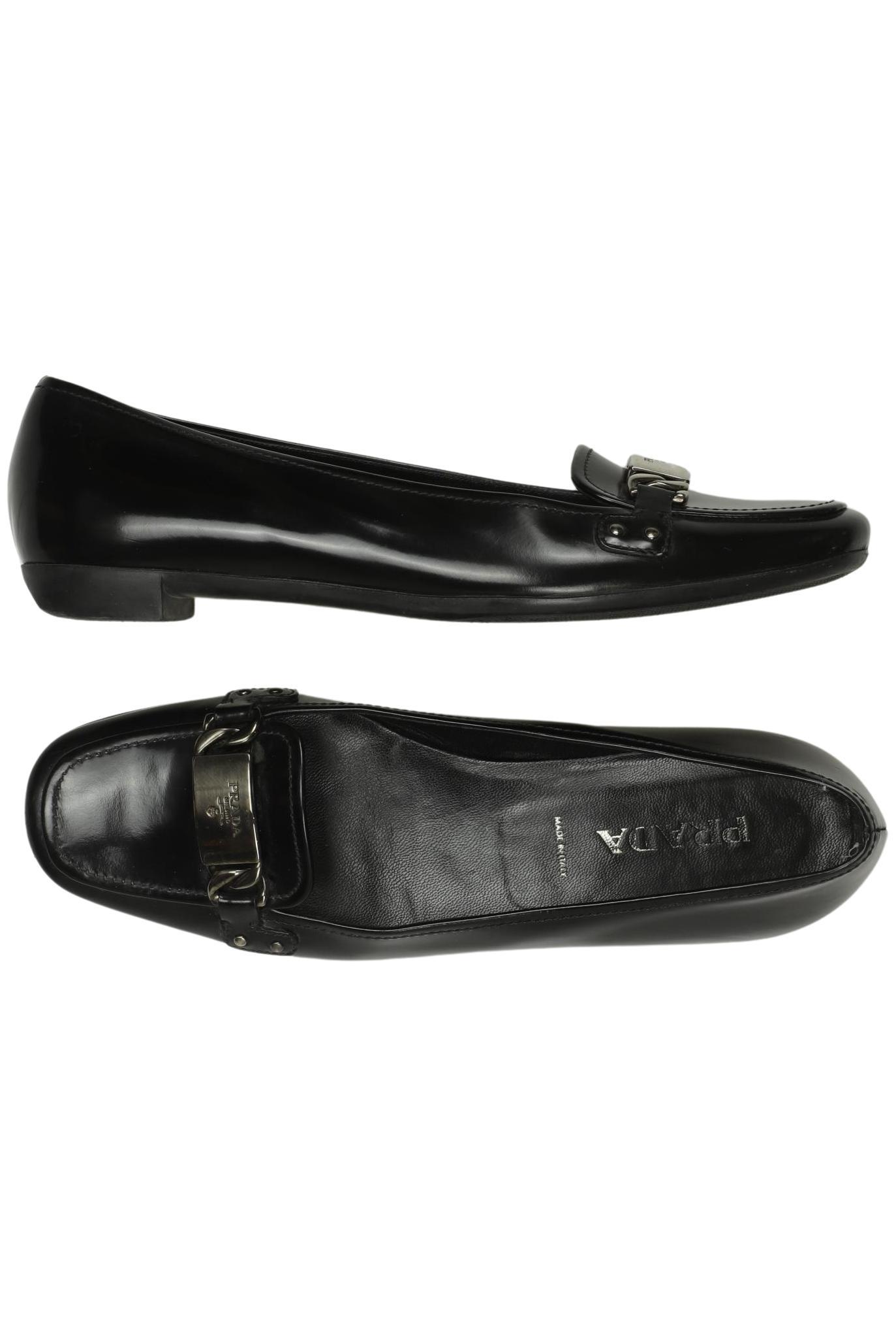 

Prada Damen Halbschuh, schwarz, Gr. 35.5