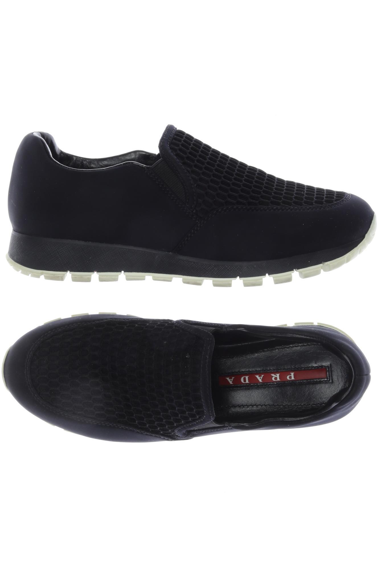 

Prada Damen Halbschuh, schwarz, Gr. 37.5