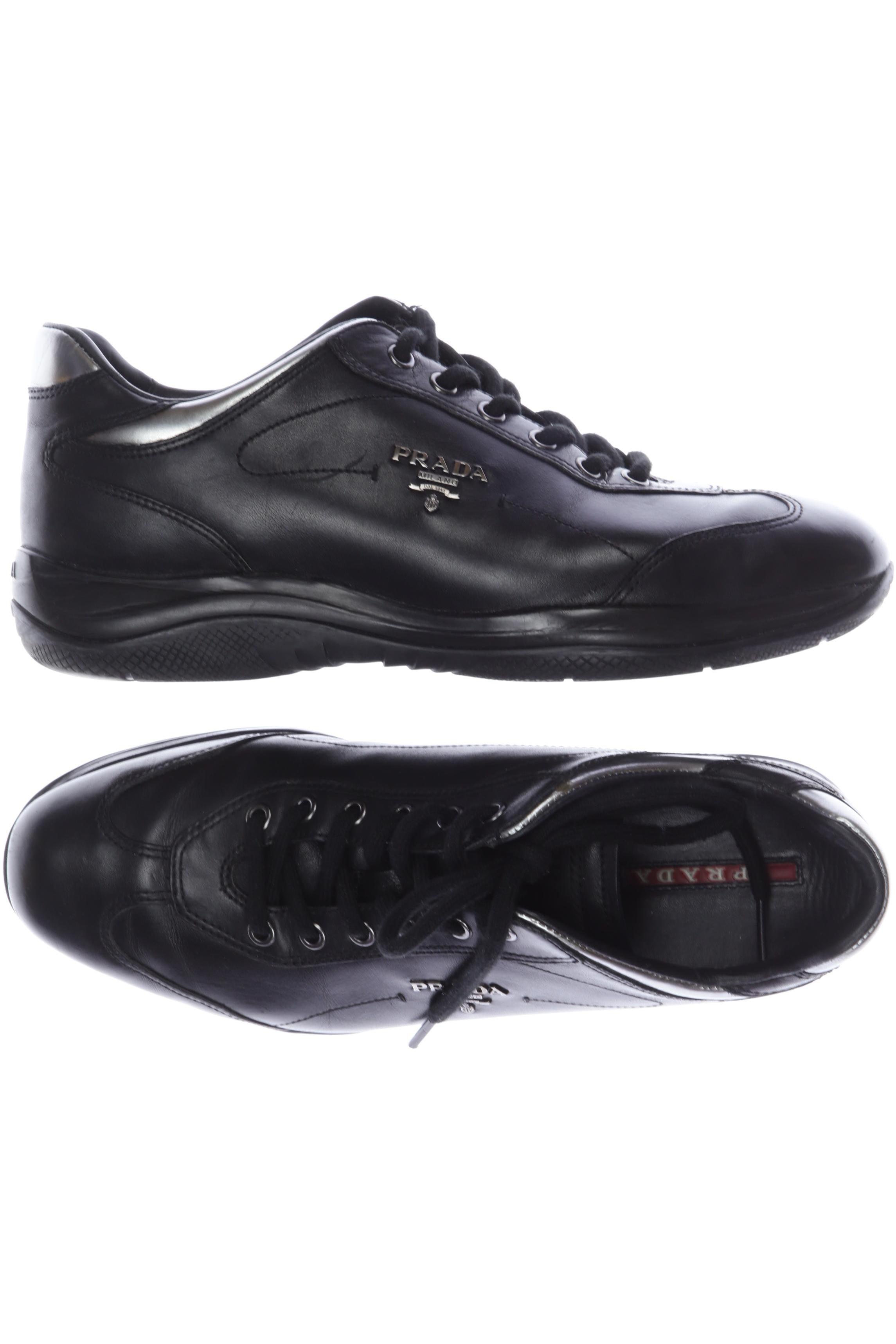 

Prada Damen Halbschuh, schwarz, Gr. 38.5