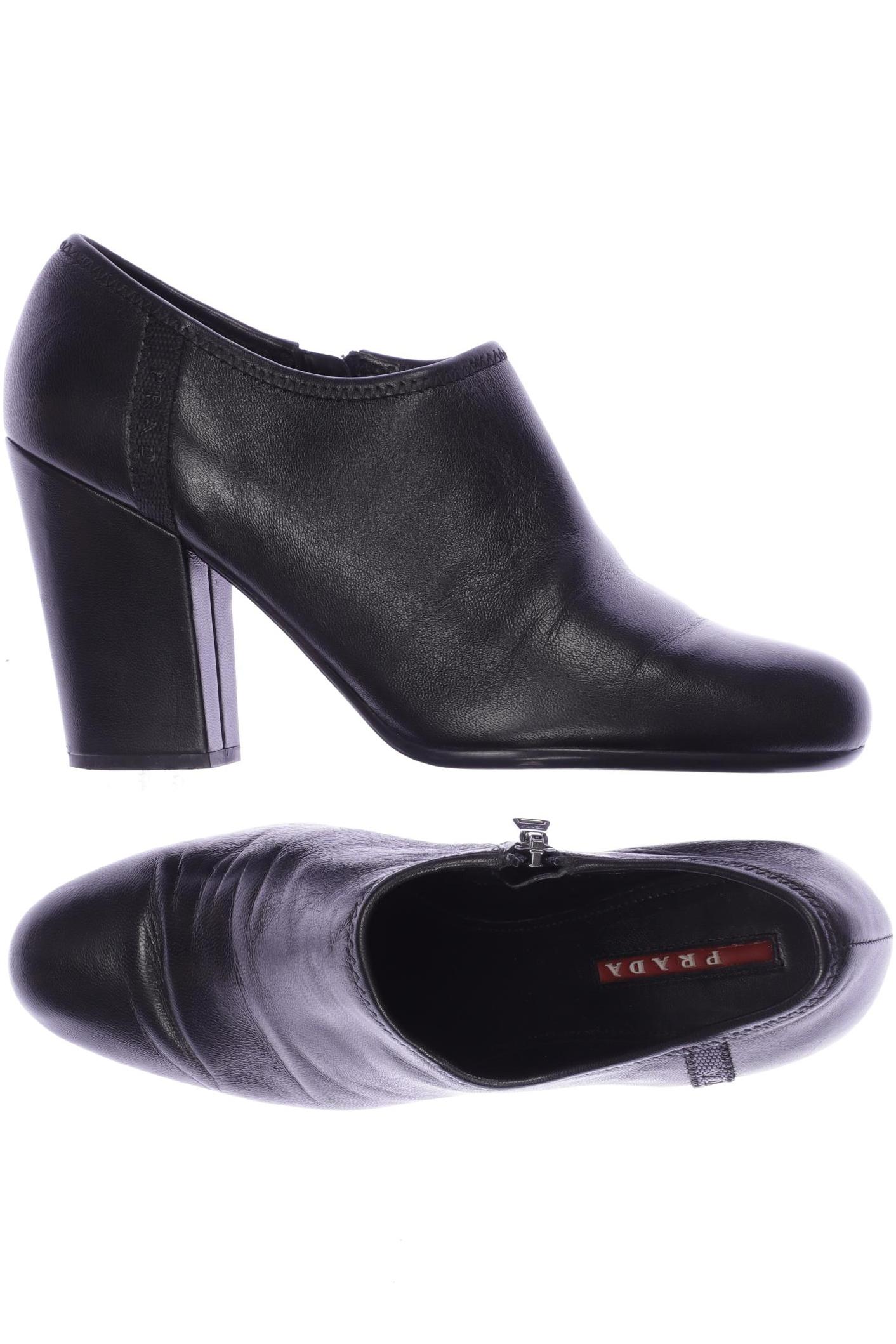 

Prada Damen Halbschuh, schwarz, Gr. 37.5