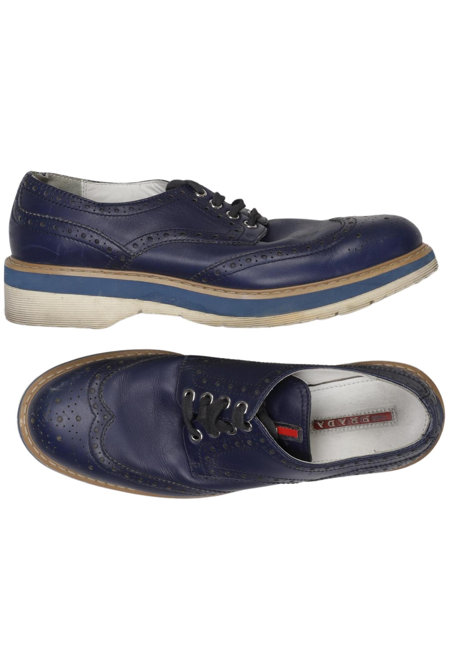 

Prada Damen Halbschuh, marineblau, Gr. 39