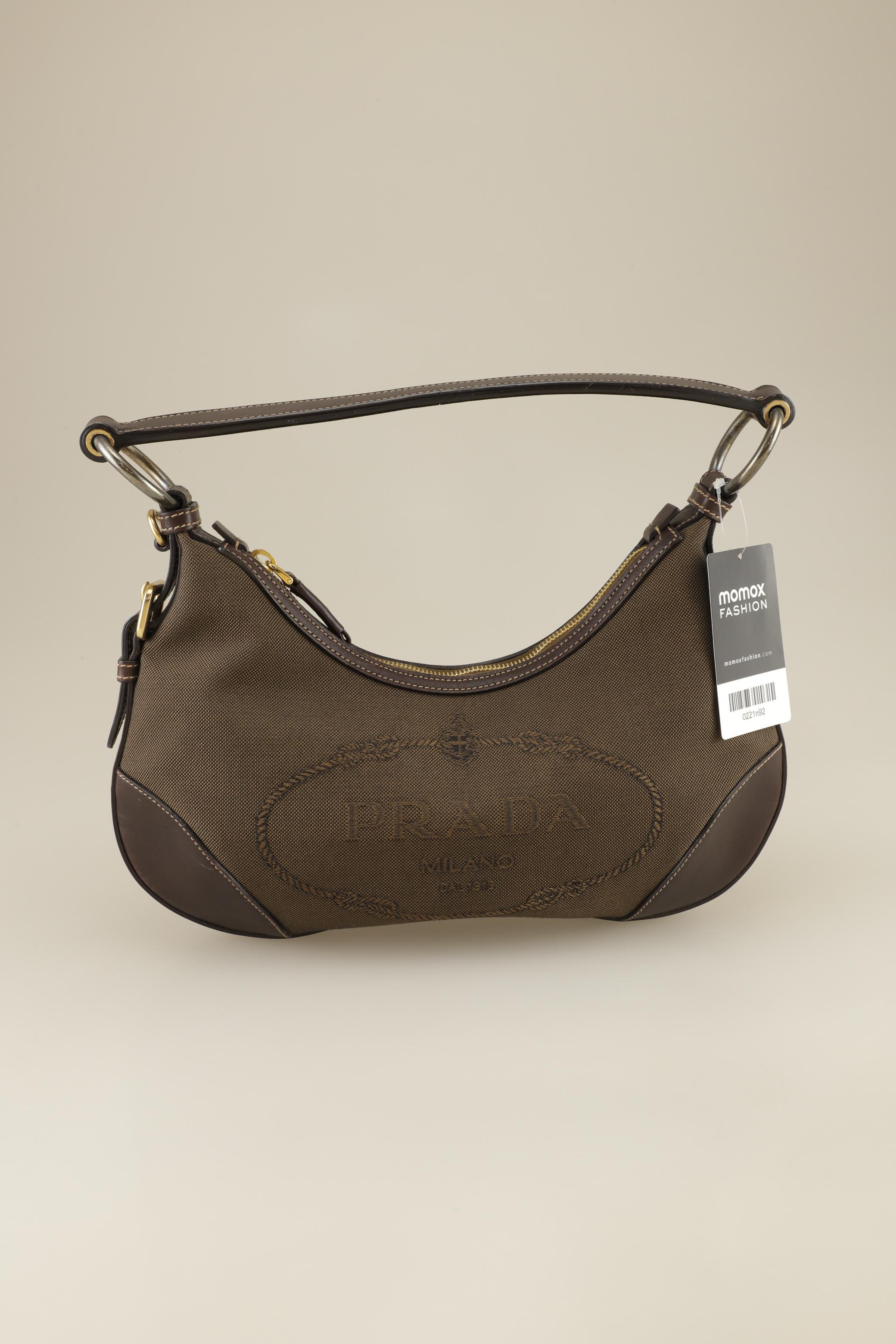 

Prada Damen Handtasche, braun, Gr.