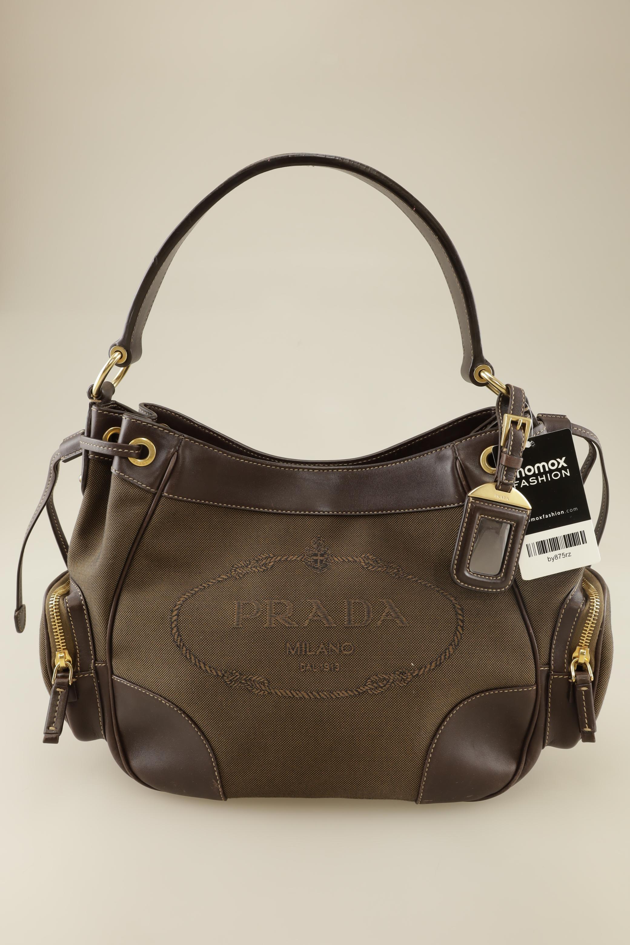 

Prada Damen Handtasche, braun, Gr.