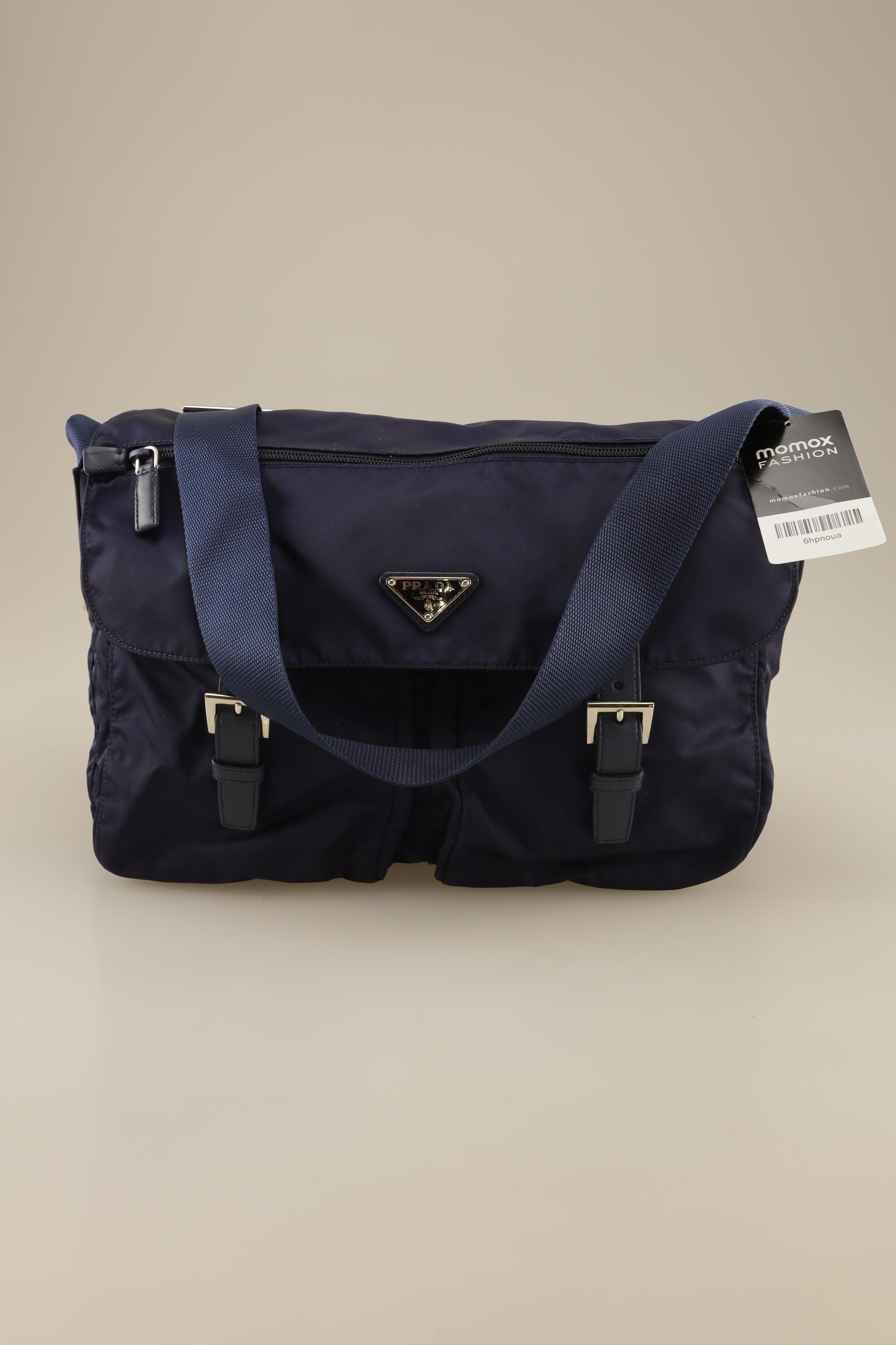 

Prada Damen Handtasche, marineblau, Gr.