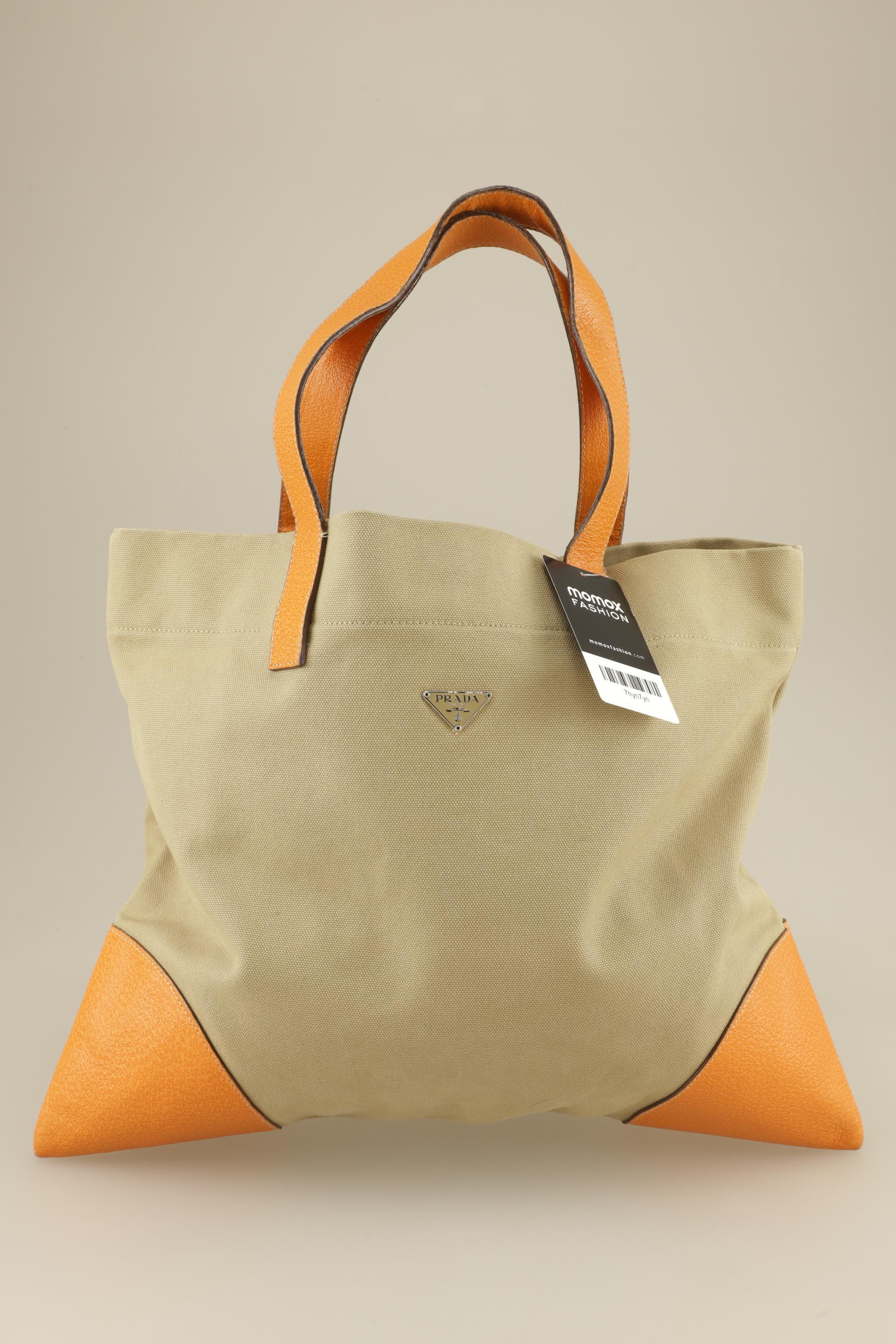 

Prada Damen Handtasche, beige, Gr.