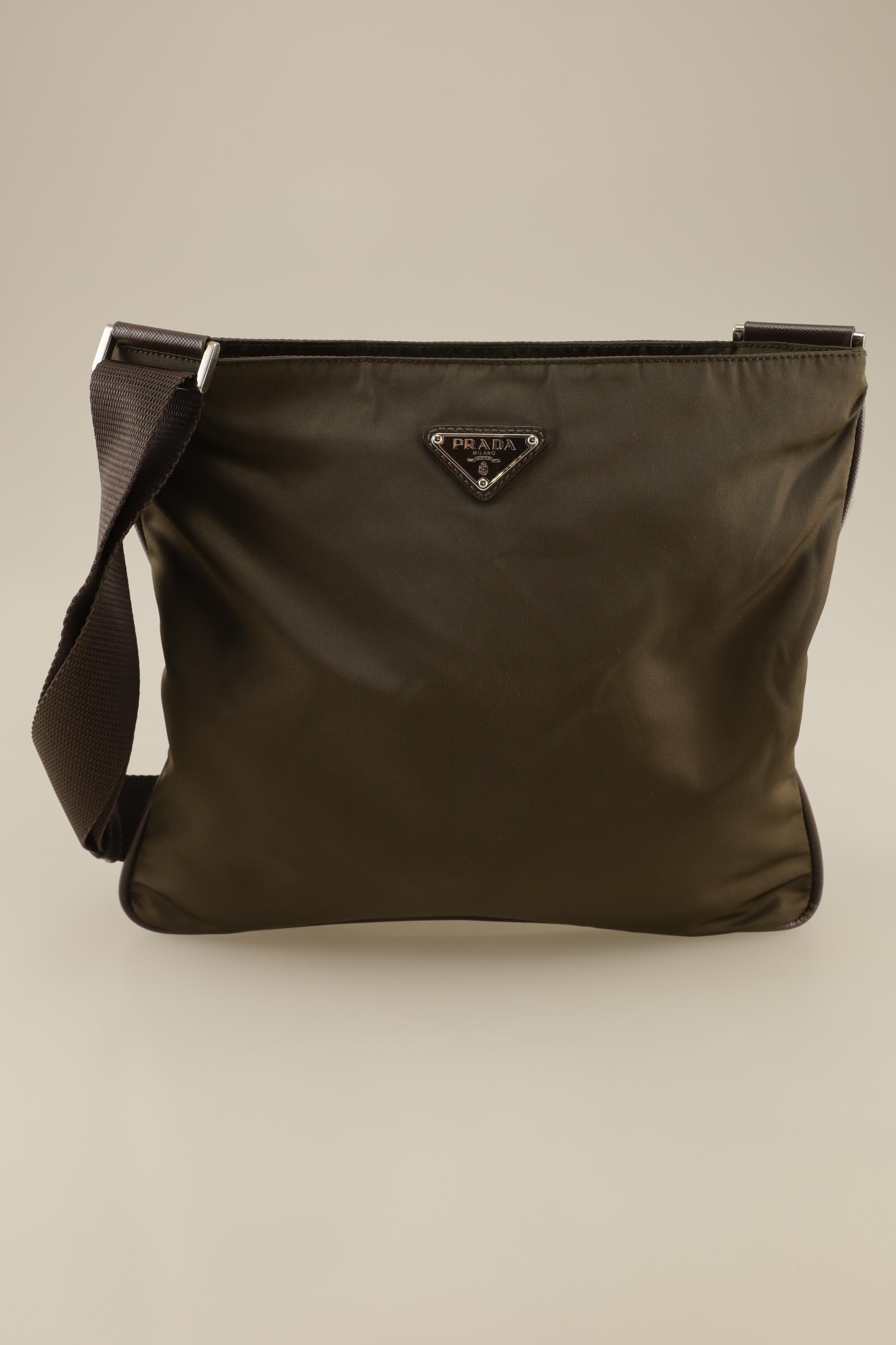 

Prada Damen Handtasche, grün, Gr.