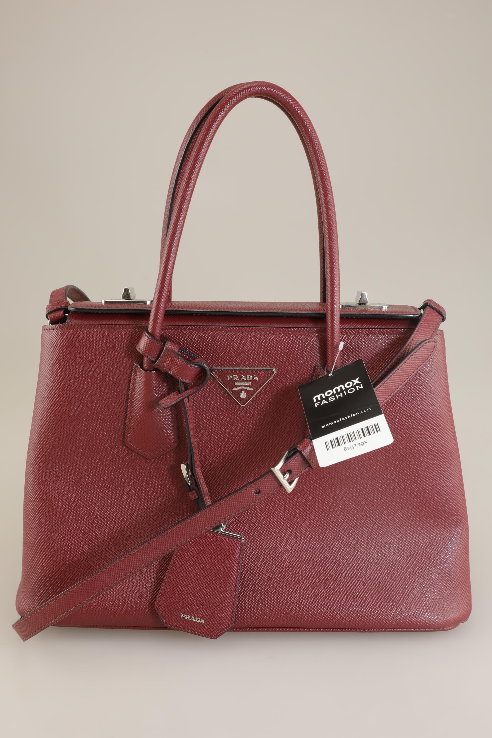 

Prada Damen Handtasche, rot, Gr.
