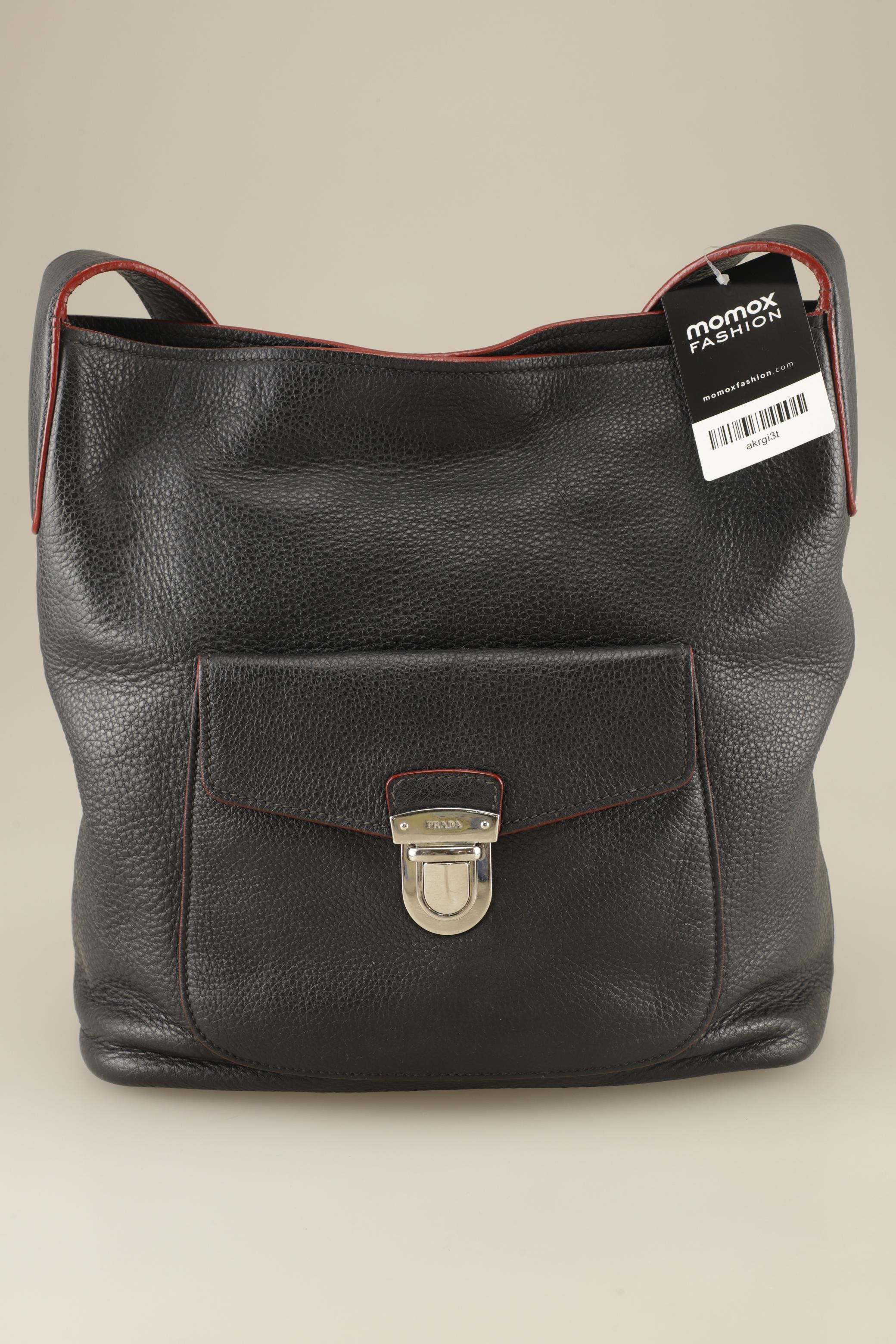 

Prada Damen Handtasche, schwarz, Gr.