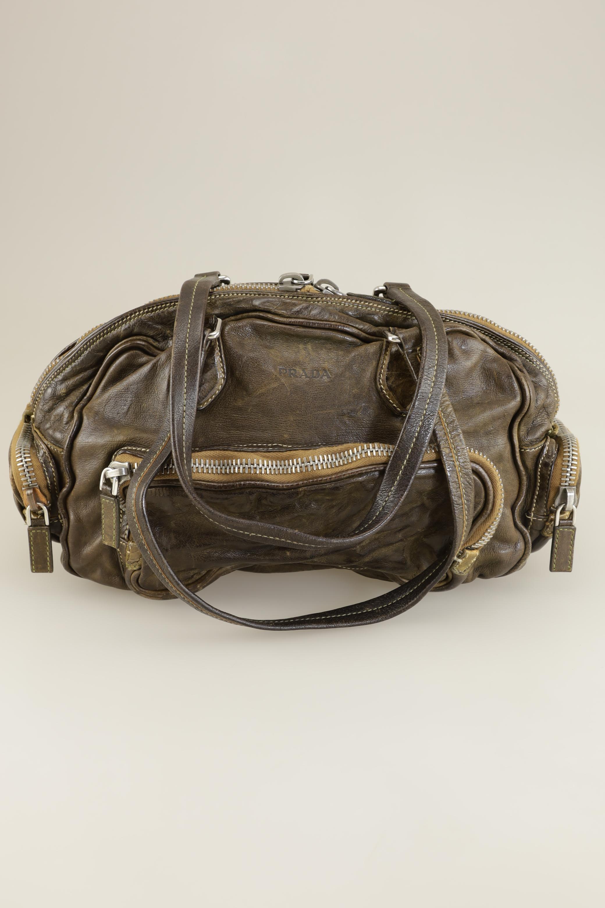 

Prada Damen Handtasche, grün, Gr.