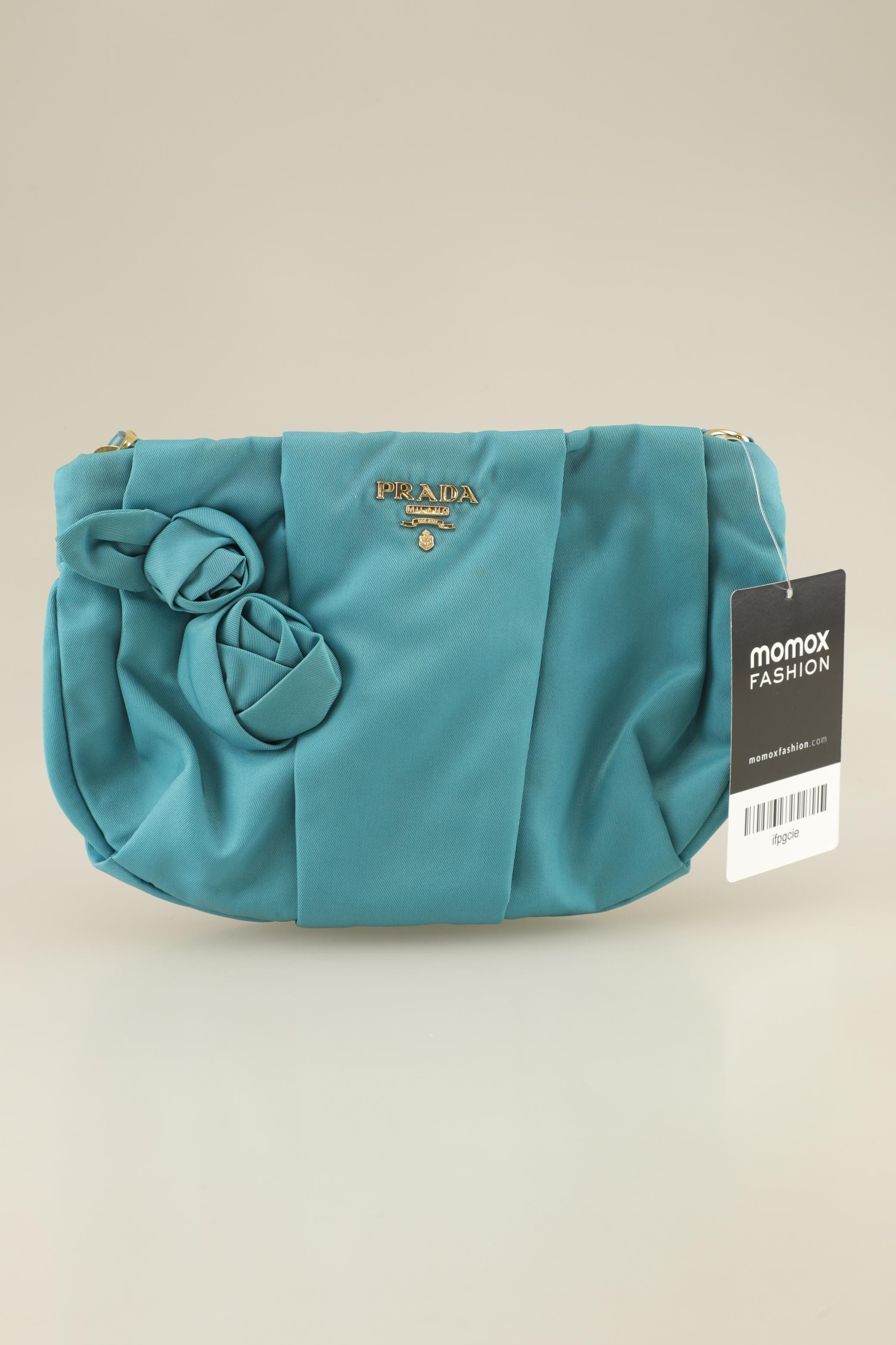 

Prada Damen Handtasche, blau, Gr.