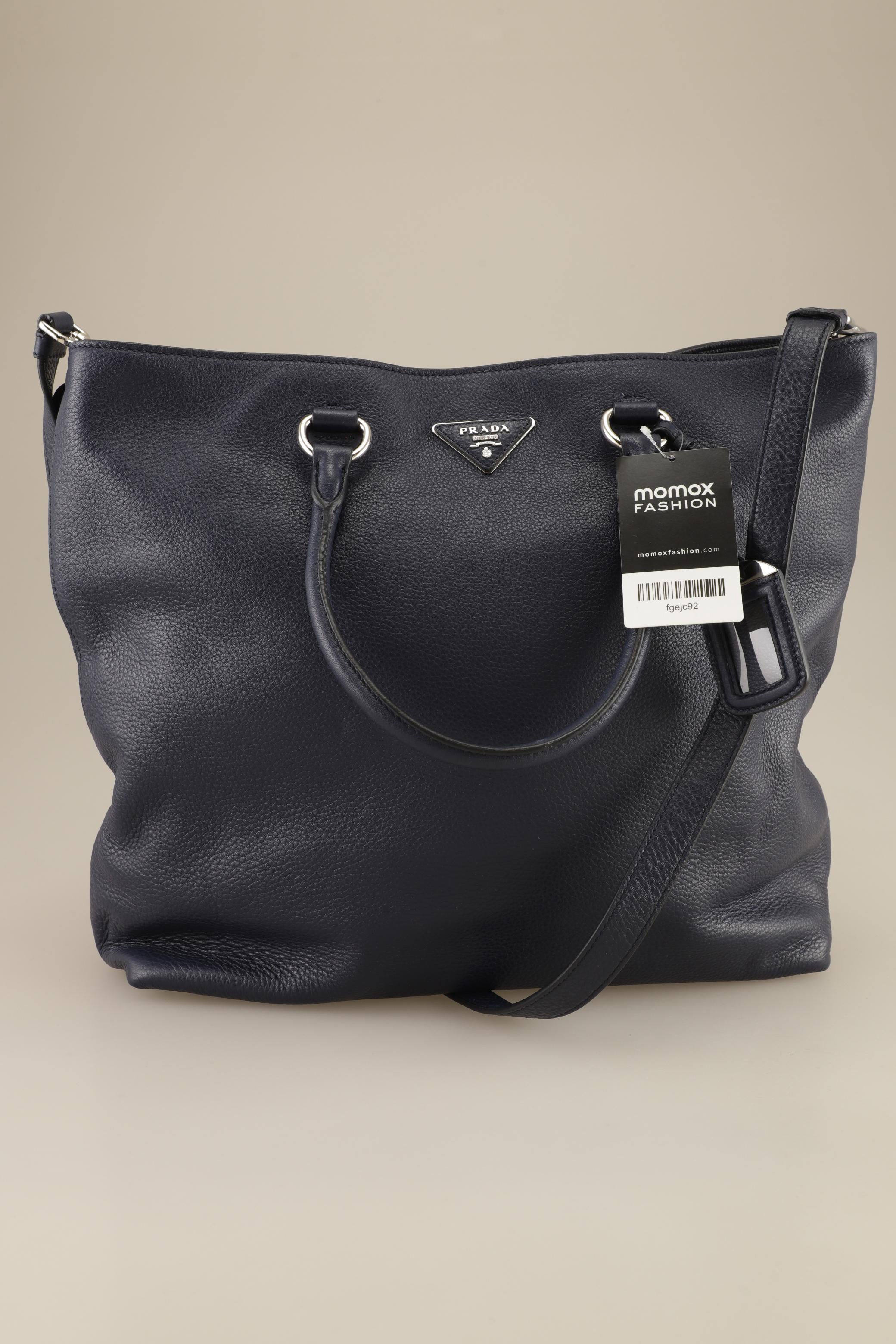 

Prada Damen Handtasche, marineblau, Gr.