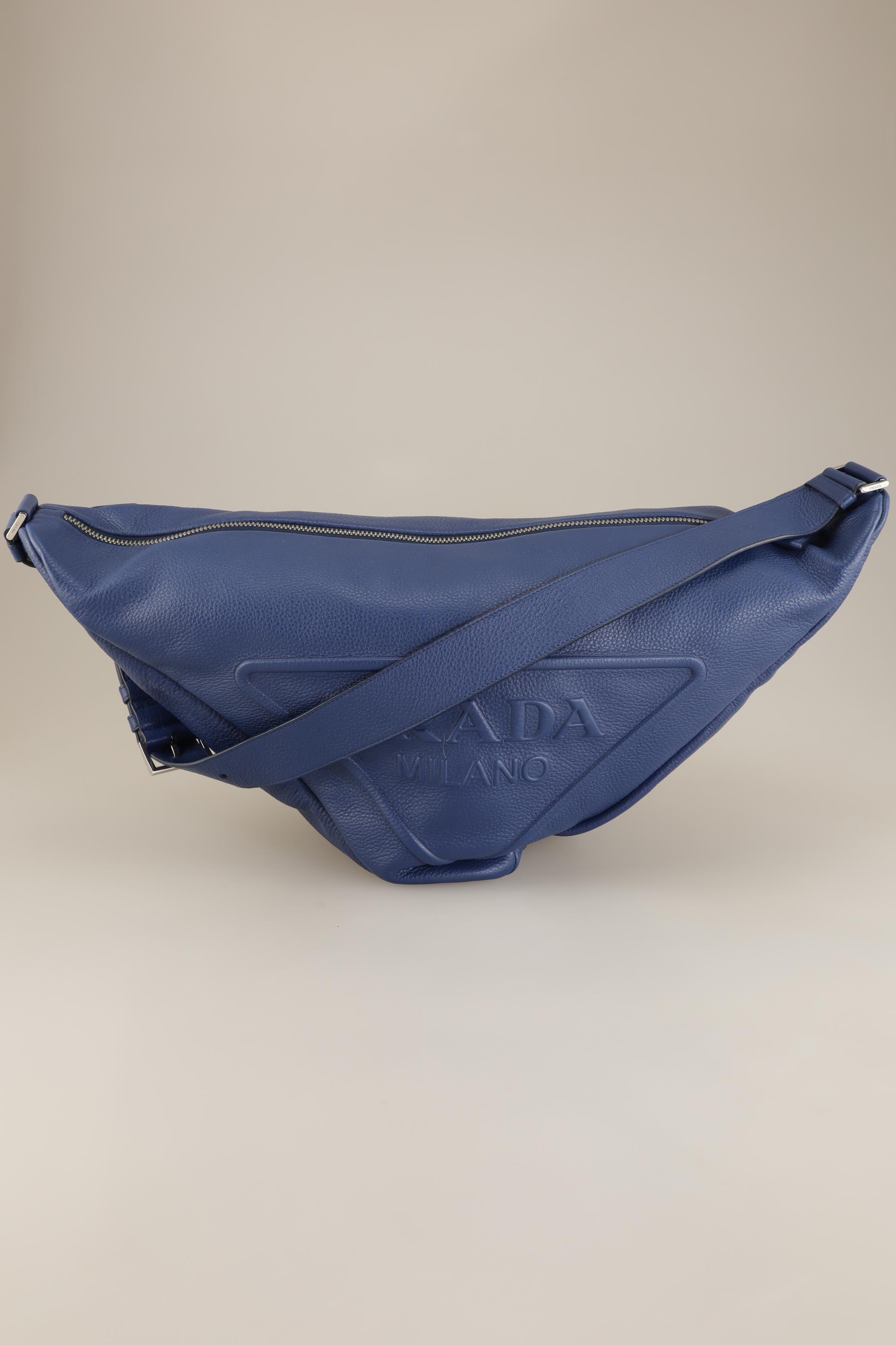 

Prada Damen Handtasche, marineblau, Gr.