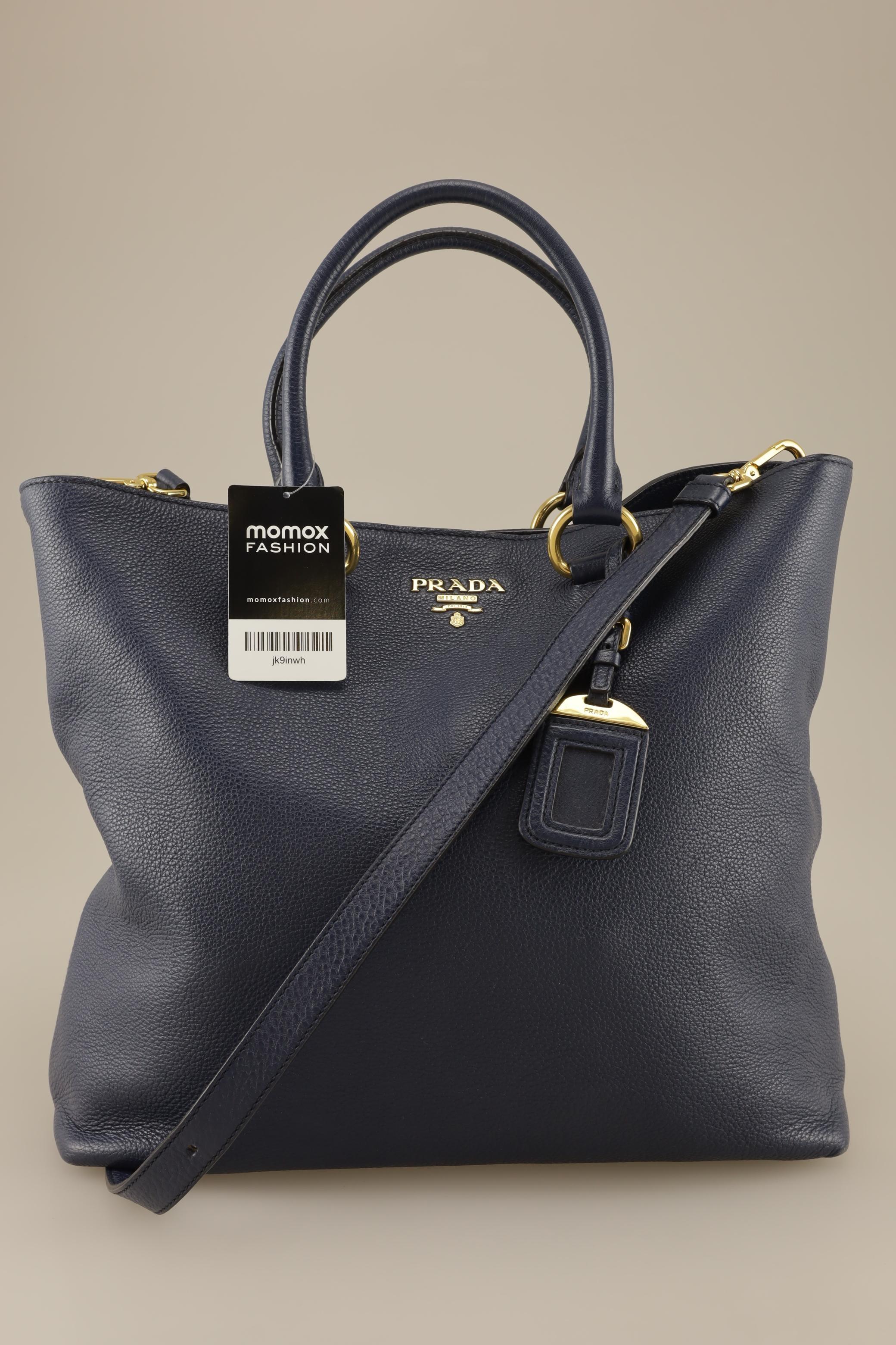 

Prada Damen Handtasche, marineblau, Gr.