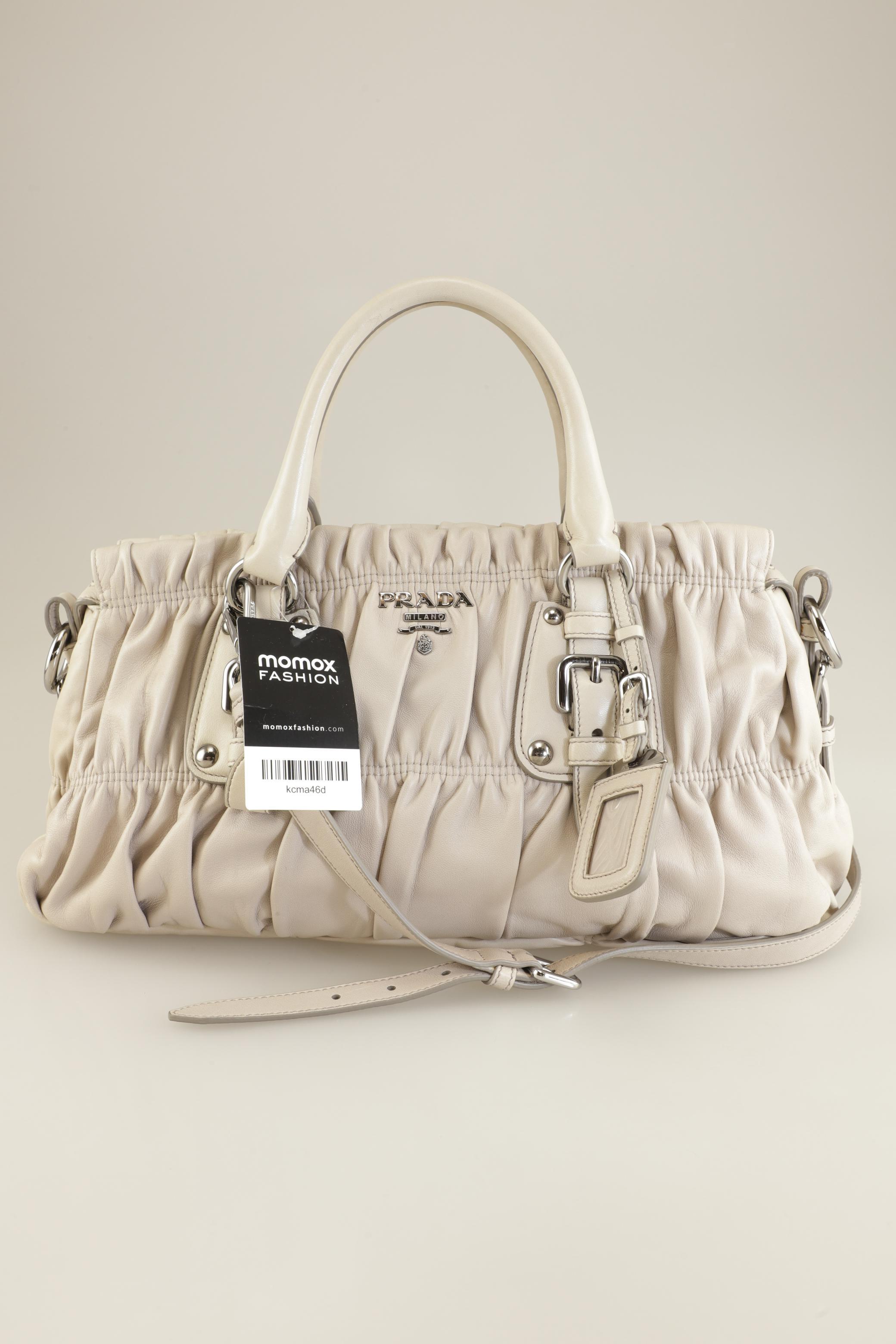 

Prada Damen Handtasche, beige, Gr.
