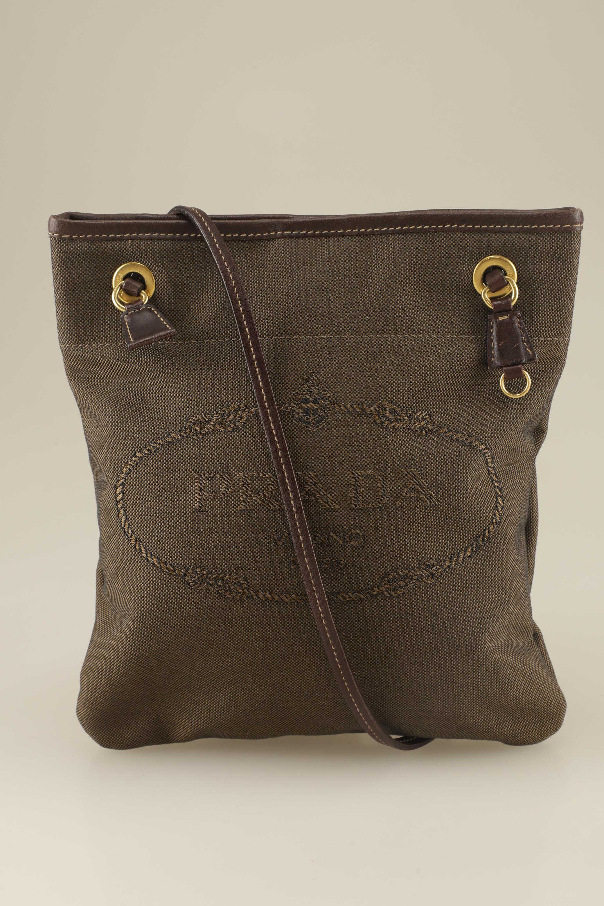 

Prada Damen Handtasche, braun, Gr.