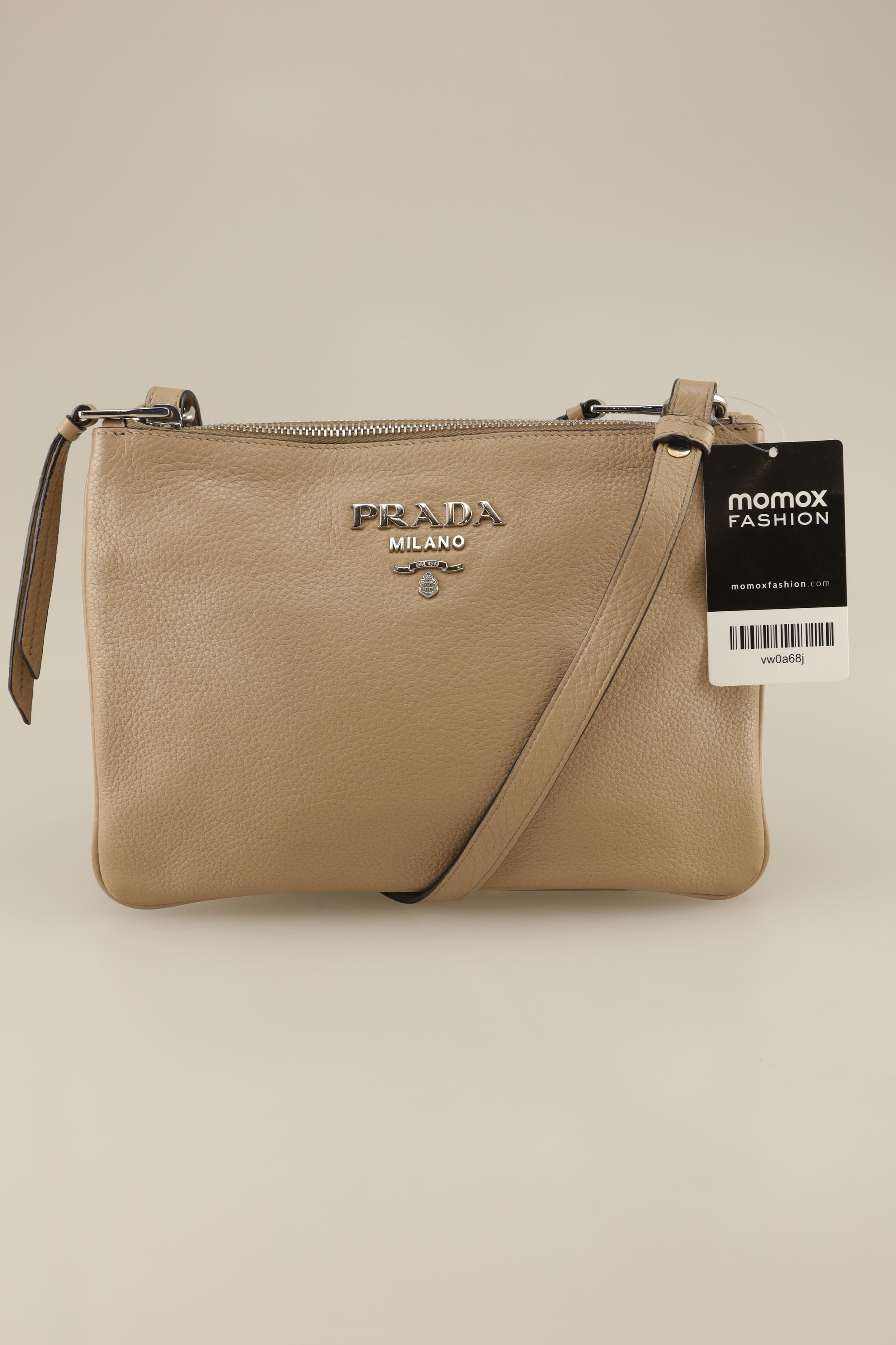 

Prada Damen Handtasche, beige, Gr.