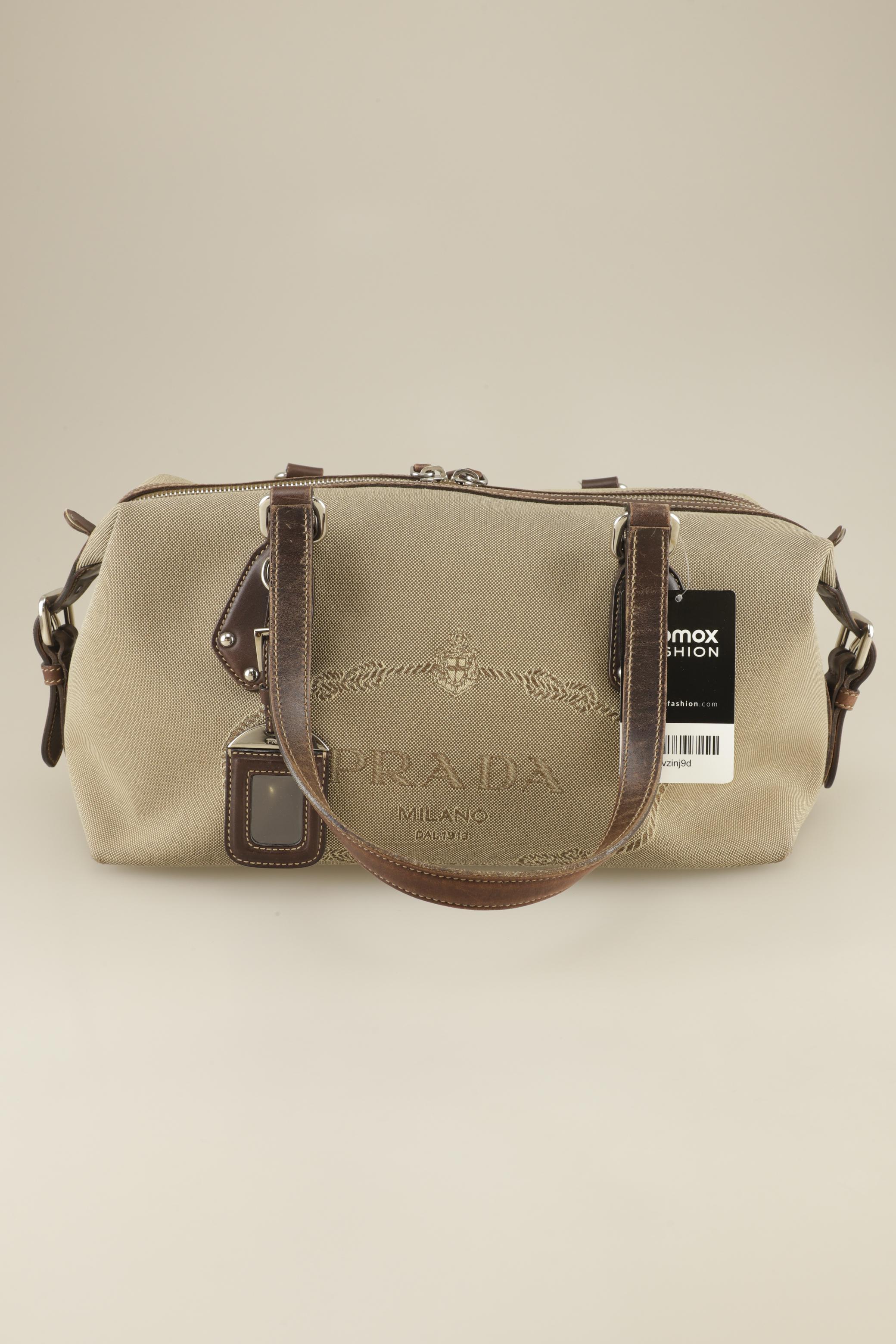 

Prada Damen Handtasche, beige, Gr.