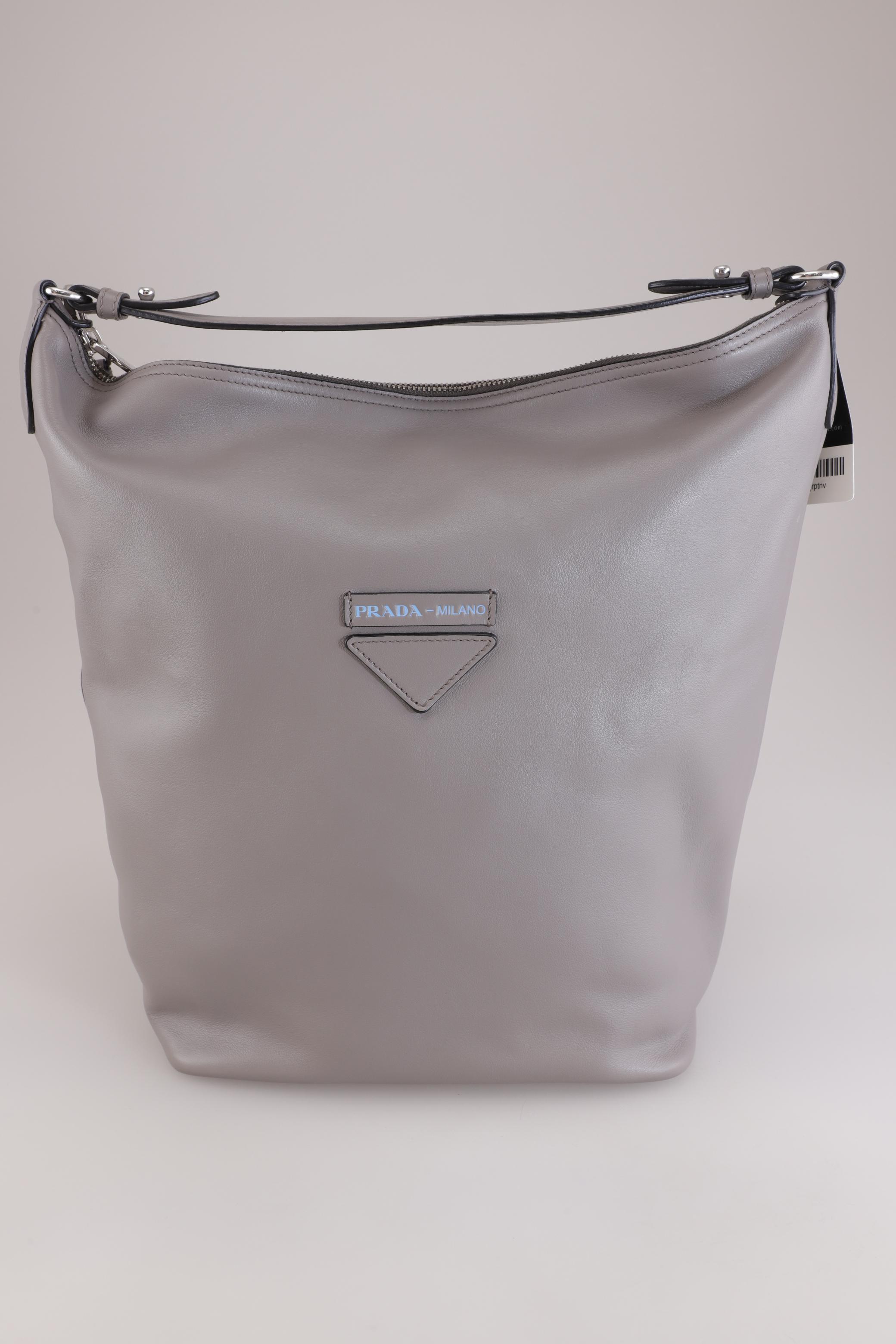 

Prada Damen Handtasche, grau, Gr.