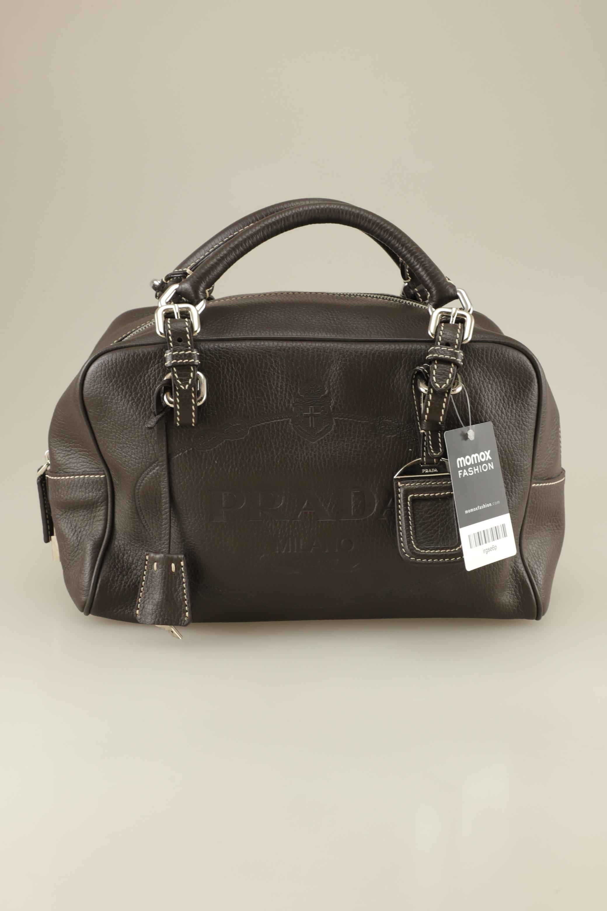 

Prada Damen Handtasche, braun, Gr.