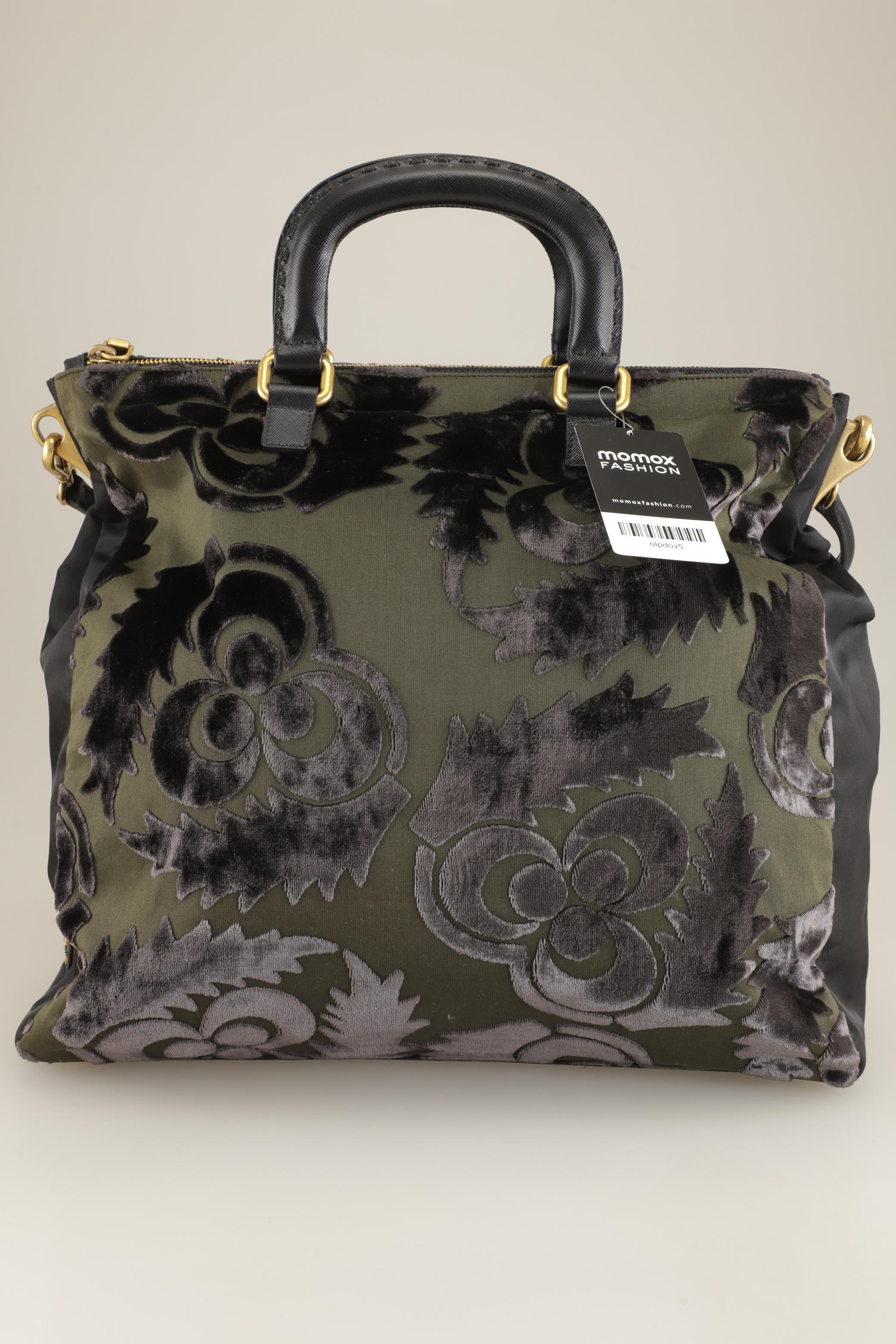 

Prada Damen Handtasche, grün, Gr.