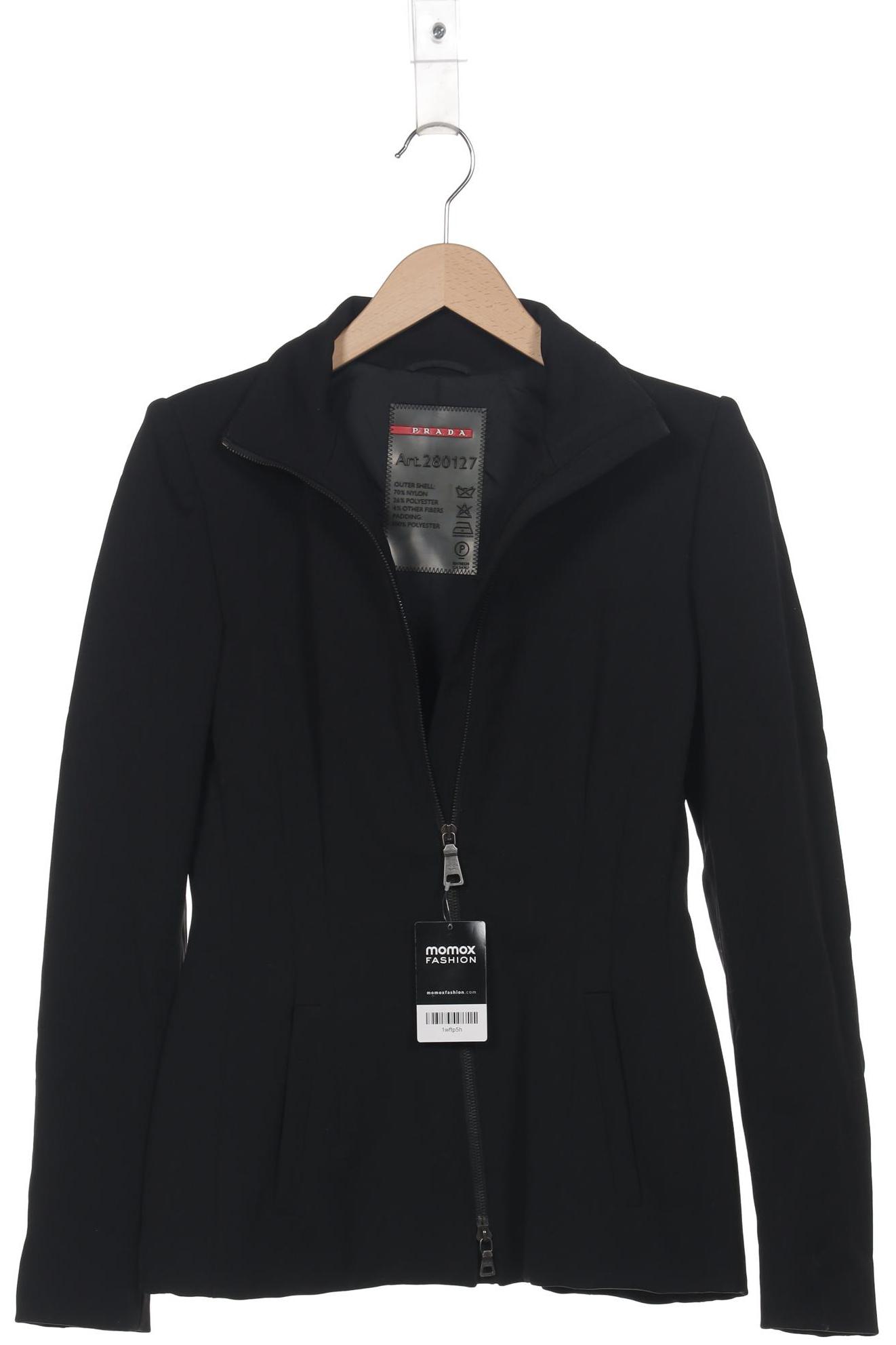 

Prada Damen Jacke, schwarz, Gr. 44