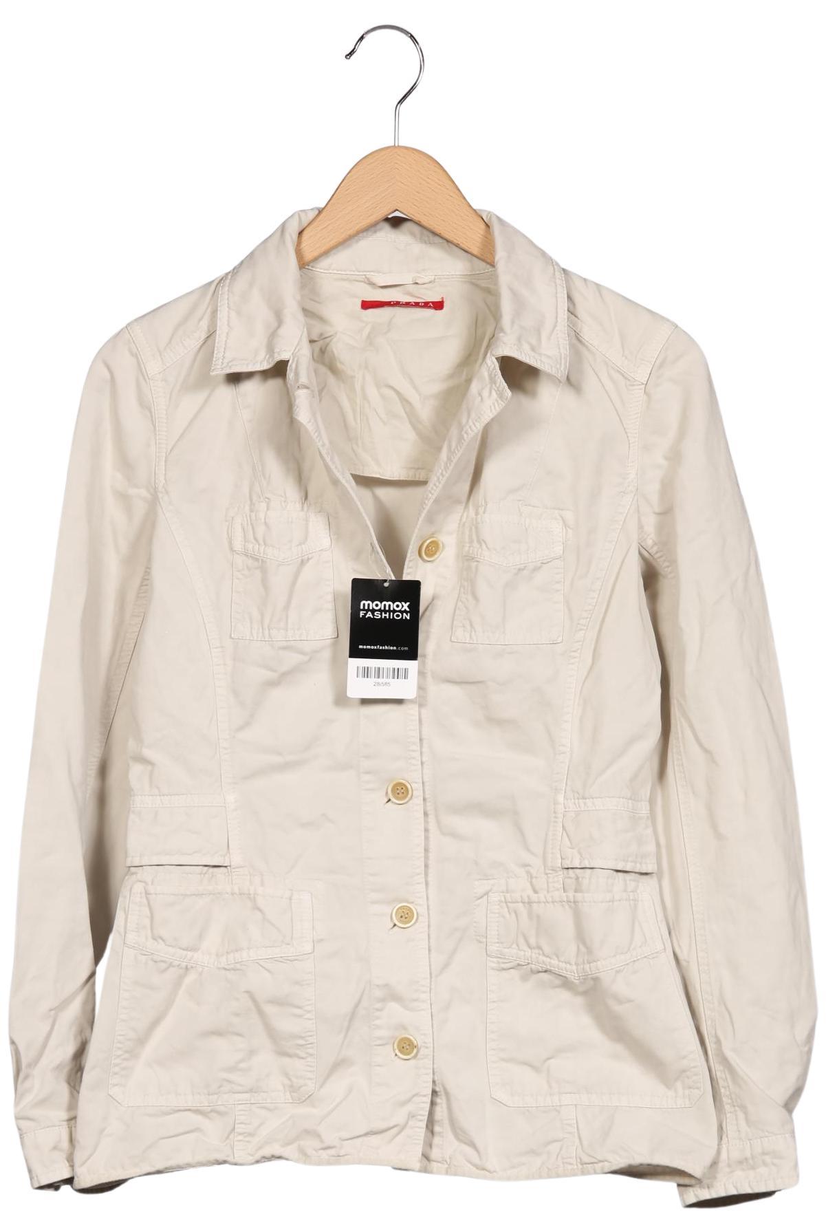 

Prada Damen Jacke, beige, Gr. 44