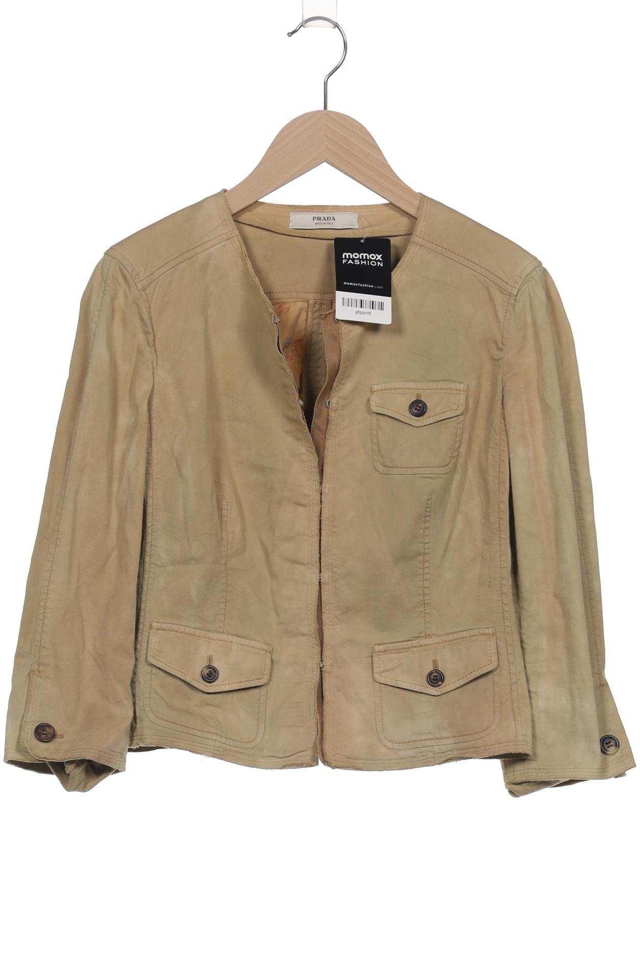 

Prada Damen Jacke, beige, Gr. 40