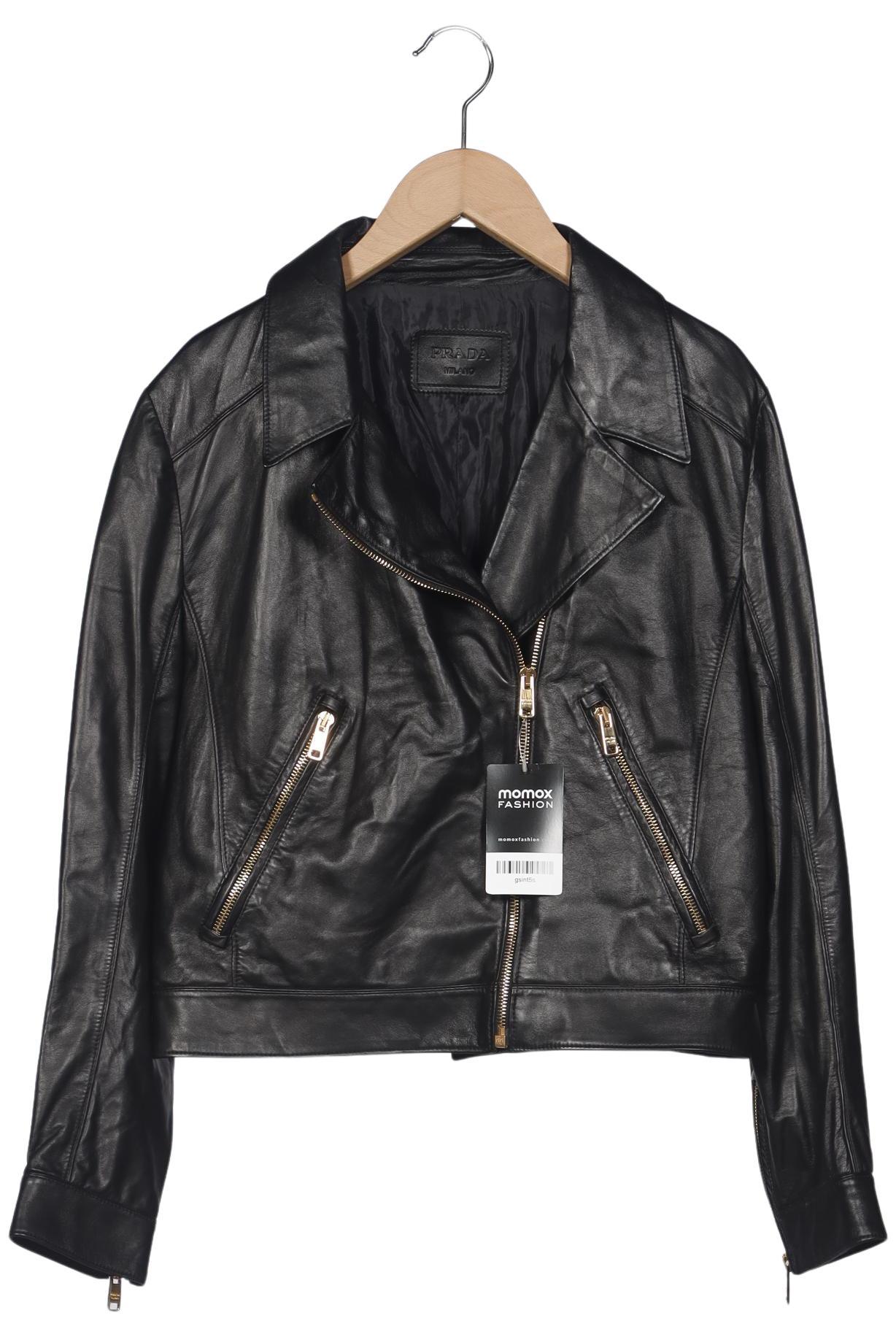 

Prada Damen Jacke, schwarz, Gr. 44