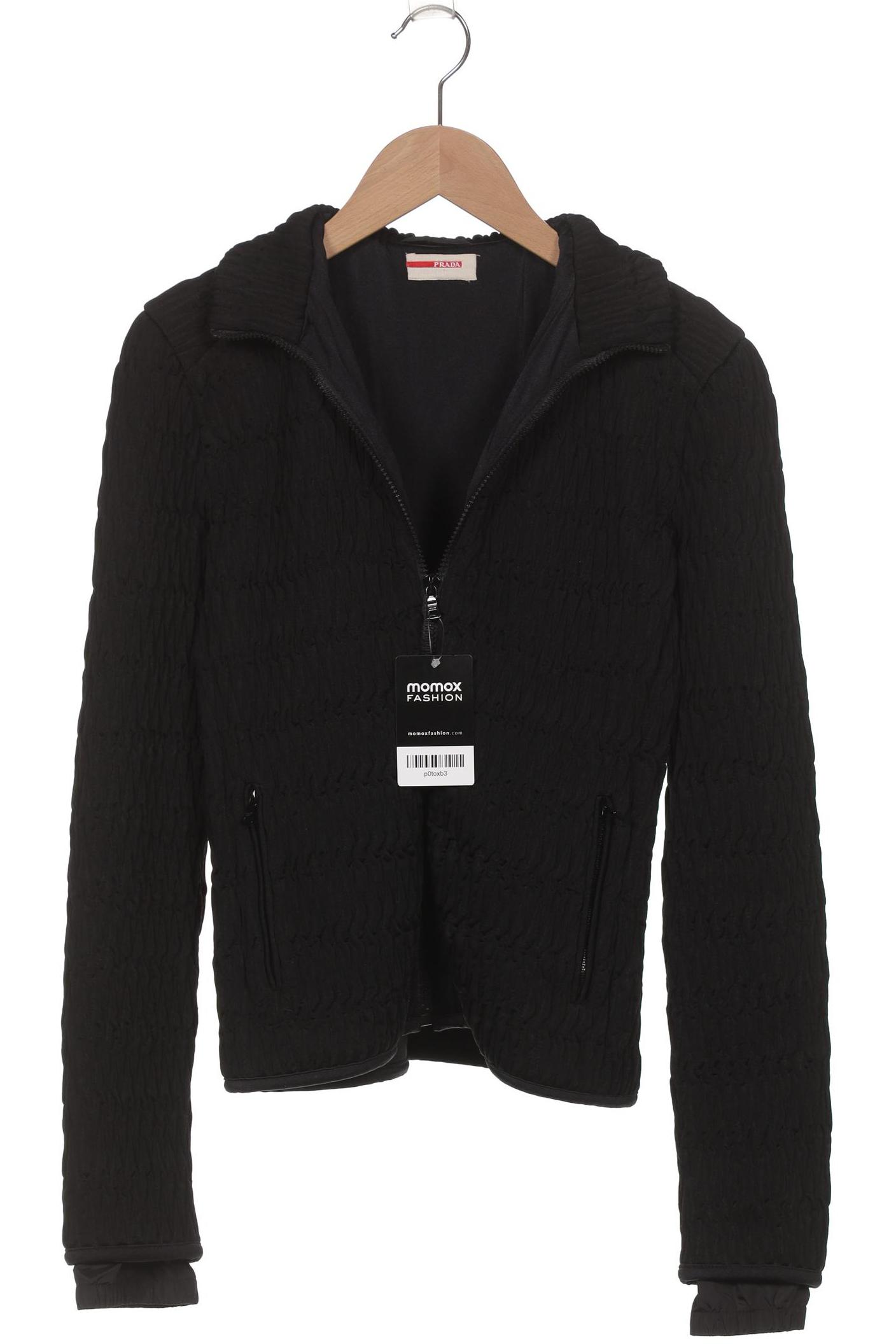 

Prada Damen Jacke, schwarz, Gr. 36