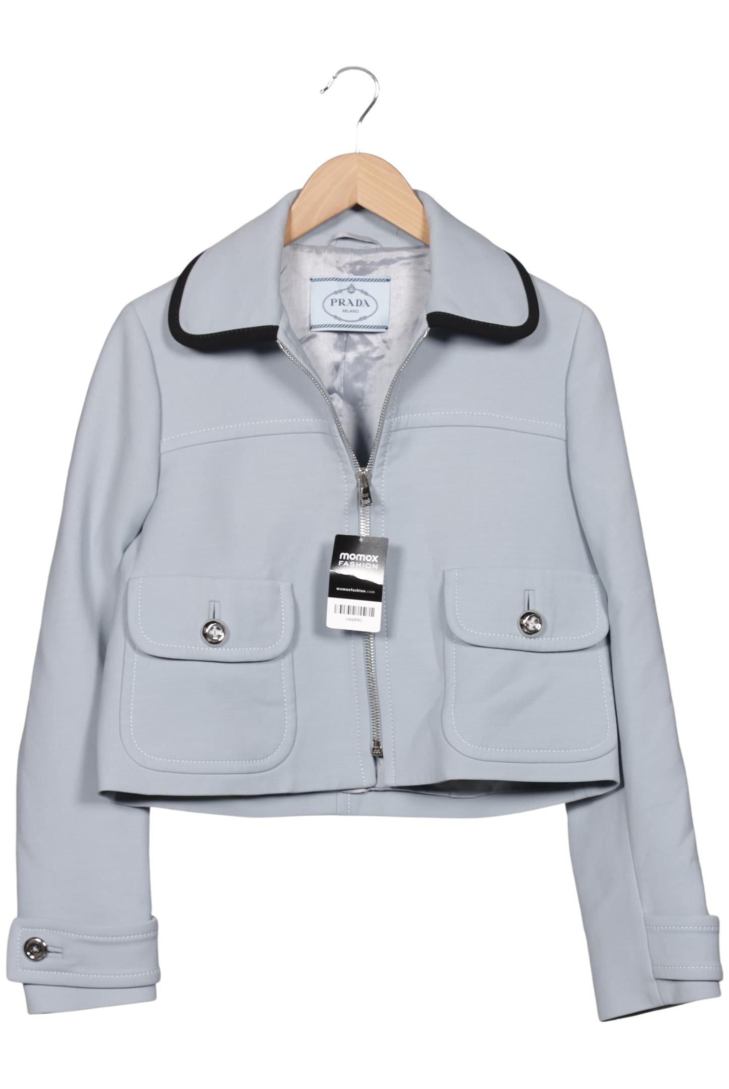 

Prada Damen Jacke, hellblau, Gr. 42