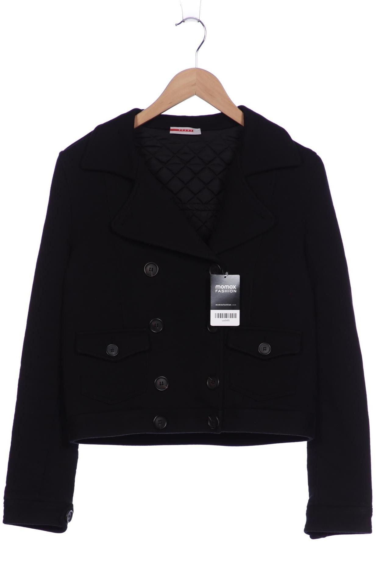 

Prada Damen Jacke, schwarz, Gr. 38